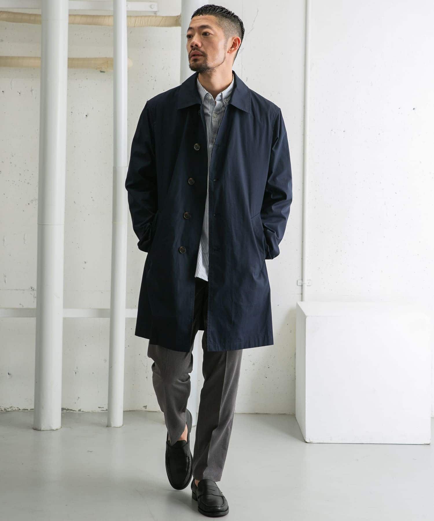 URBAN RESEARCH ROSSO「『撥水』『XLサイズあり』タイプライタースプリングコート」|ステンカラーコート|