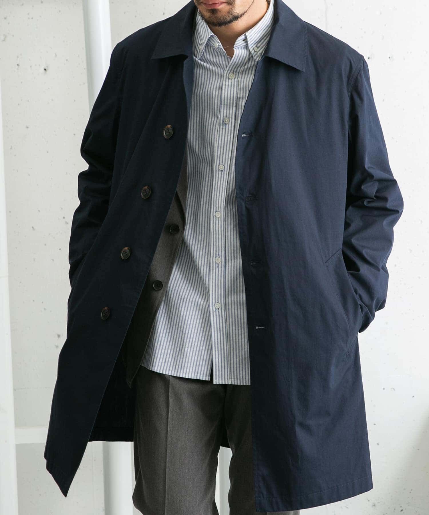 URBAN RESEARCH ROSSO「『撥水』『XLサイズあり』タイプライタースプリングコート」|ステンカラーコート|