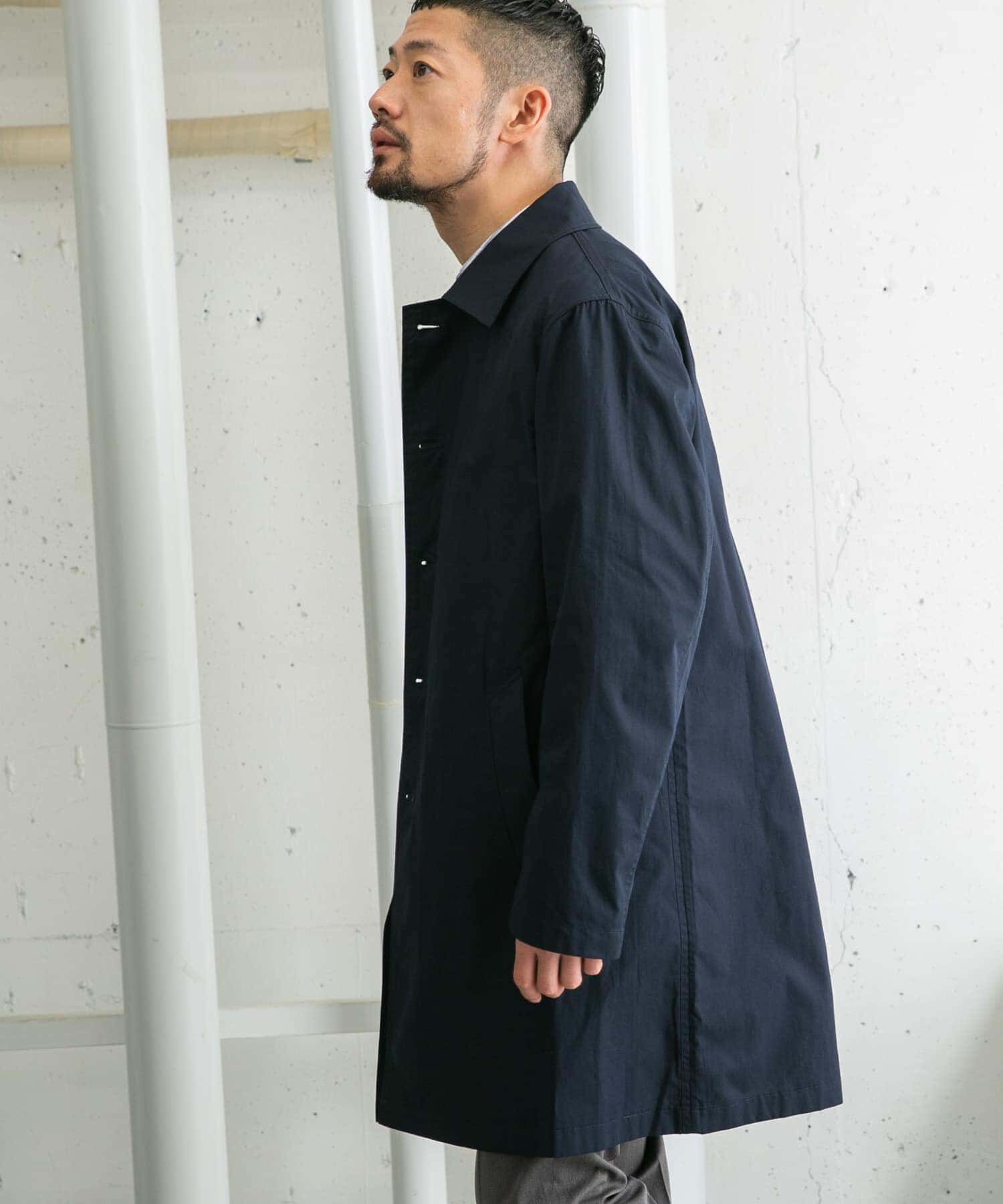 URBAN RESEARCH ROSSO「『撥水』『XLサイズあり』タイプライタースプリングコート」|ステンカラーコート|