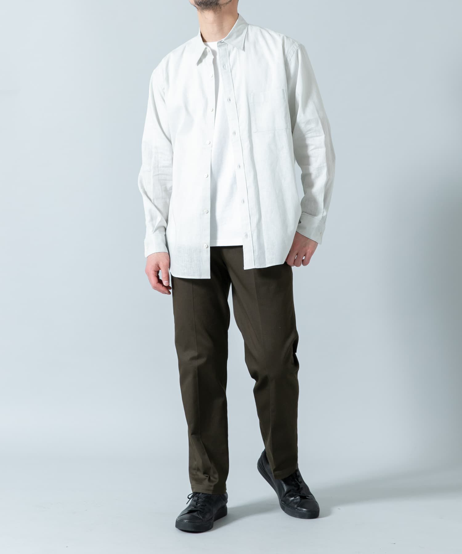 URBAN RESEARCH ROSSO「『WEB限定』『XLｻｲｽﾞあり』ﾘﾗｯｸｽｺｯﾄﾝﾘﾈﾝﾚｷﾞｭﾗｰｶ  」|シャツ・ブラウス|