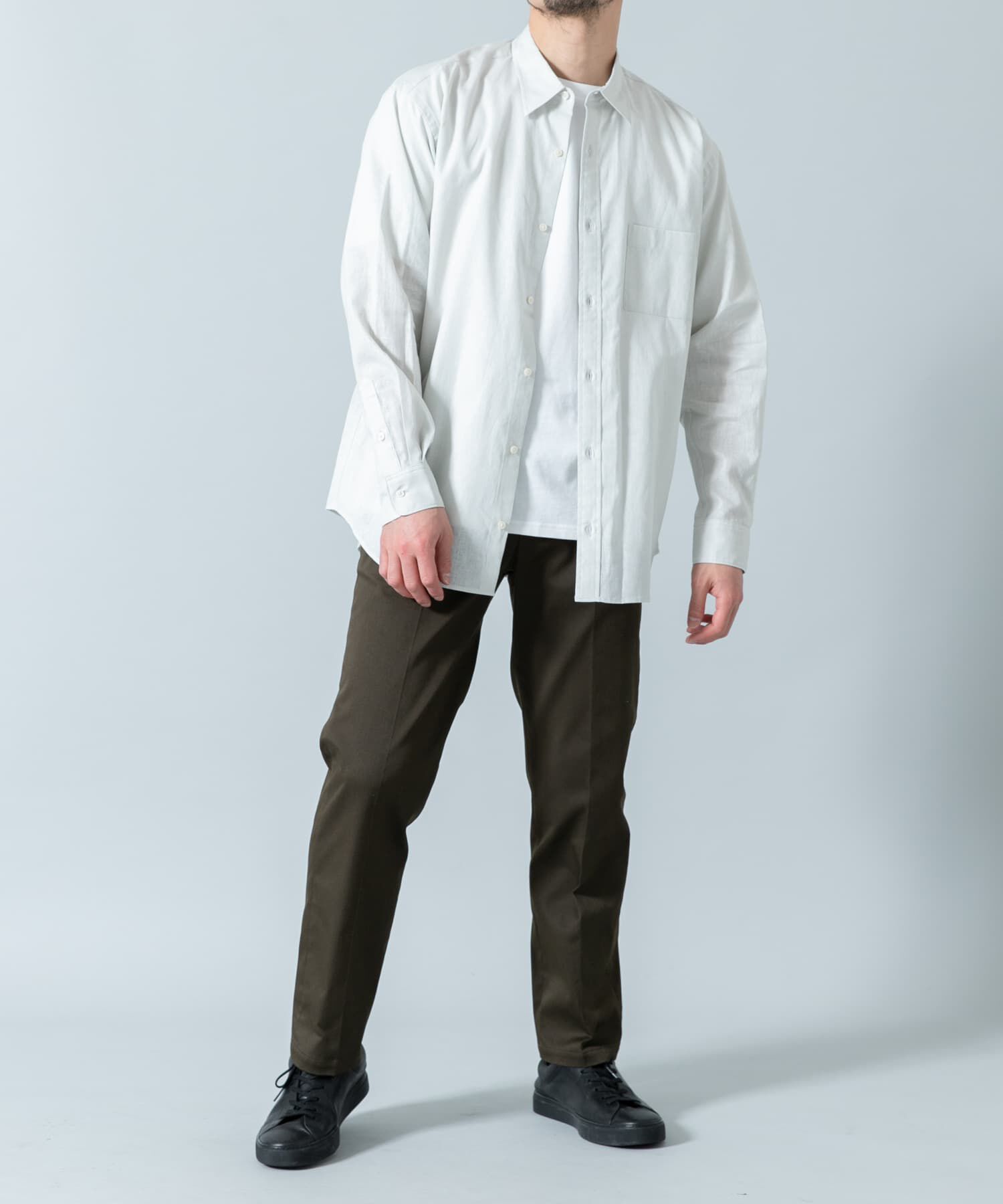 URBAN RESEARCH ROSSO「『WEB限定』『XLｻｲｽﾞあり』ﾘﾗｯｸｽｺｯﾄﾝﾘﾈﾝﾚｷﾞｭﾗｰｶ  」|シャツ・ブラウス|