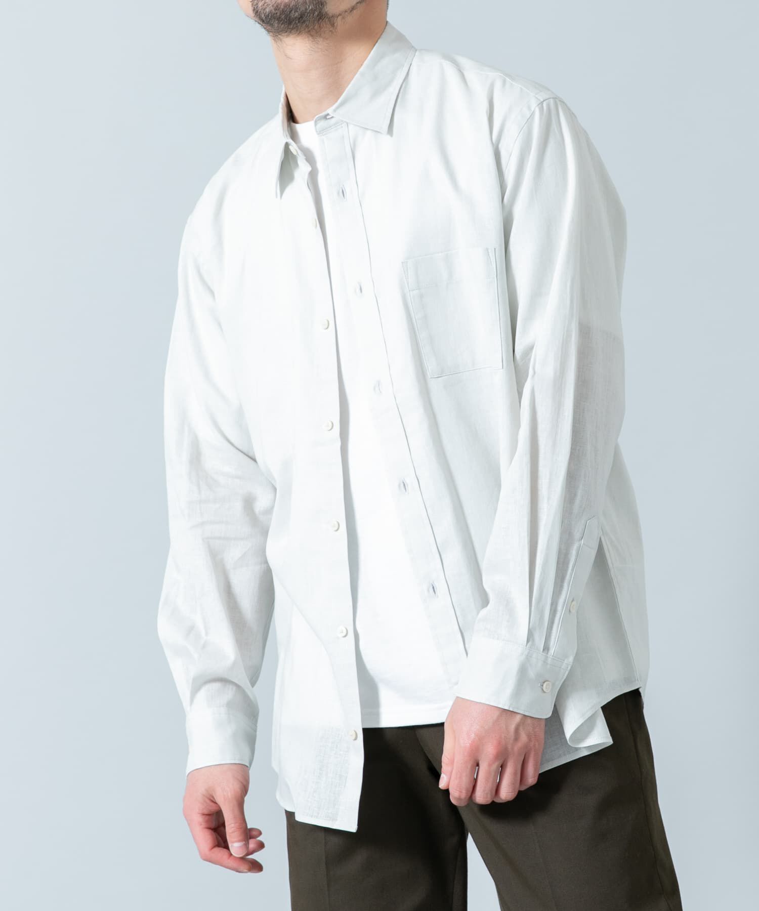 URBAN RESEARCH ROSSO「『WEB限定』『XLｻｲｽﾞあり』ﾘﾗｯｸｽｺｯﾄﾝﾘﾈﾝﾚｷﾞｭﾗｰｶ  」|シャツ・ブラウス|