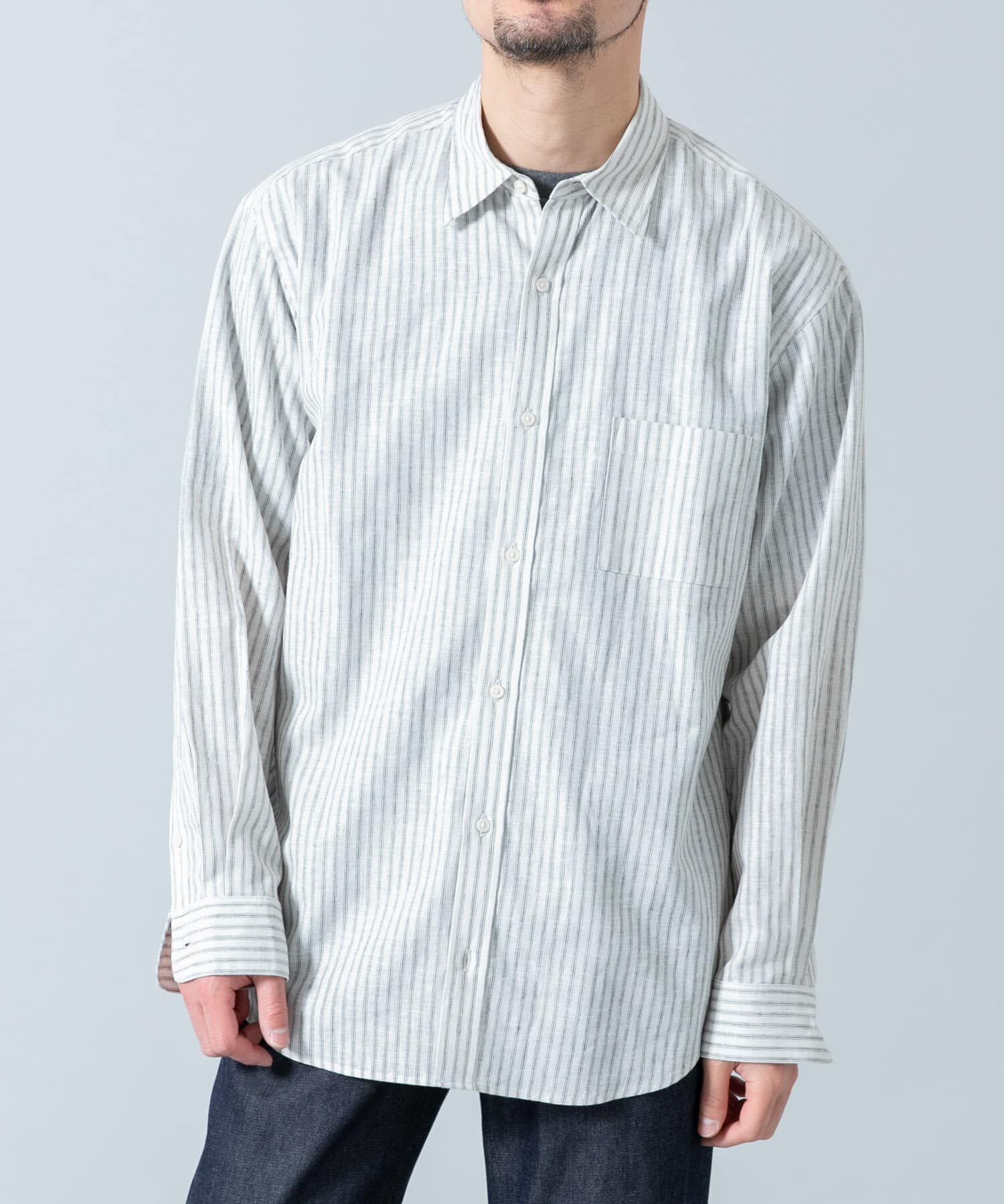 URBAN RESEARCH ROSSO「『WEB限定』『XLｻｲｽﾞあり』ﾘﾗｯｸｽｺｯﾄﾝﾘﾈﾝﾚｷﾞｭﾗｰｶ  」|シャツ・ブラウス|