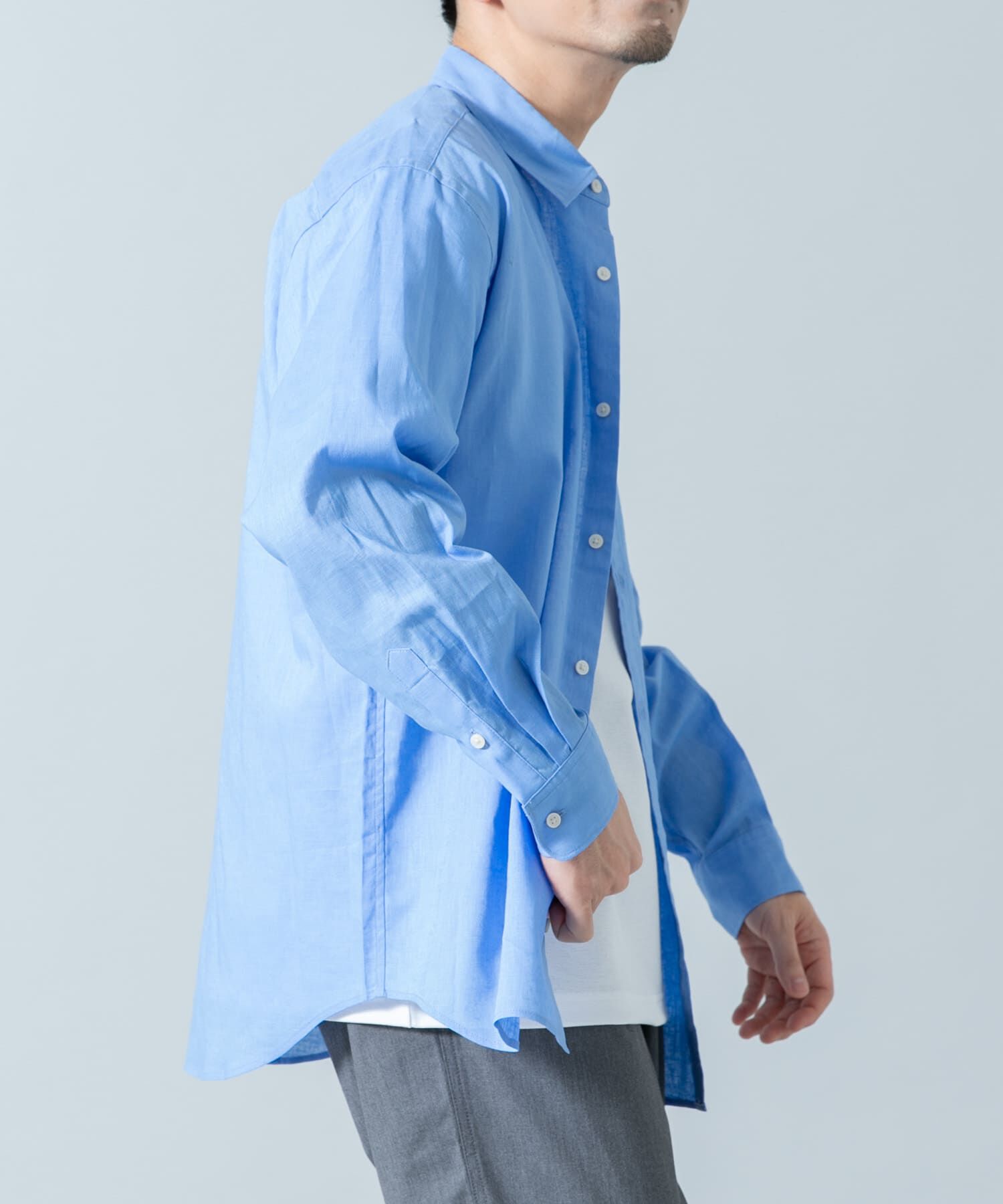 URBAN RESEARCH ROSSO「『WEB限定』『XLｻｲｽﾞあり』ﾘﾗｯｸｽｺｯﾄﾝﾘﾈﾝﾚｷﾞｭﾗｰｶ  」|シャツ・ブラウス|