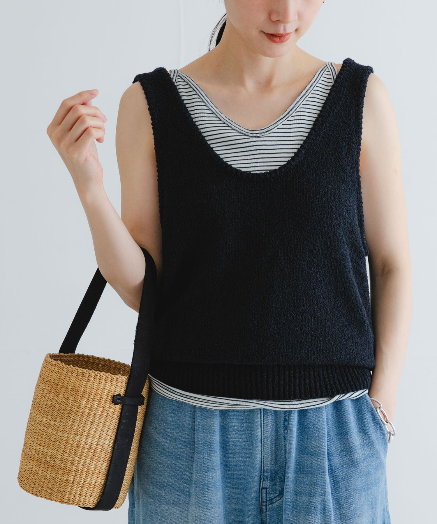 URBAN RESEARCH「ブークレ2WAYベスト」|ベスト・ジレ|