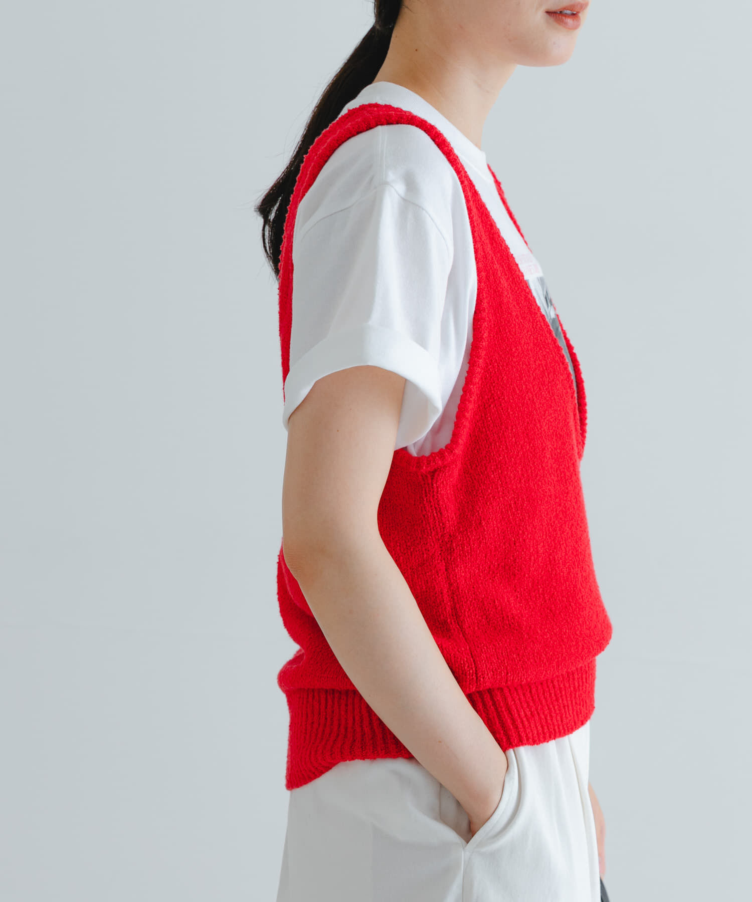 URBAN RESEARCH「ブークレ2WAYベスト」|ベスト・ジレ|