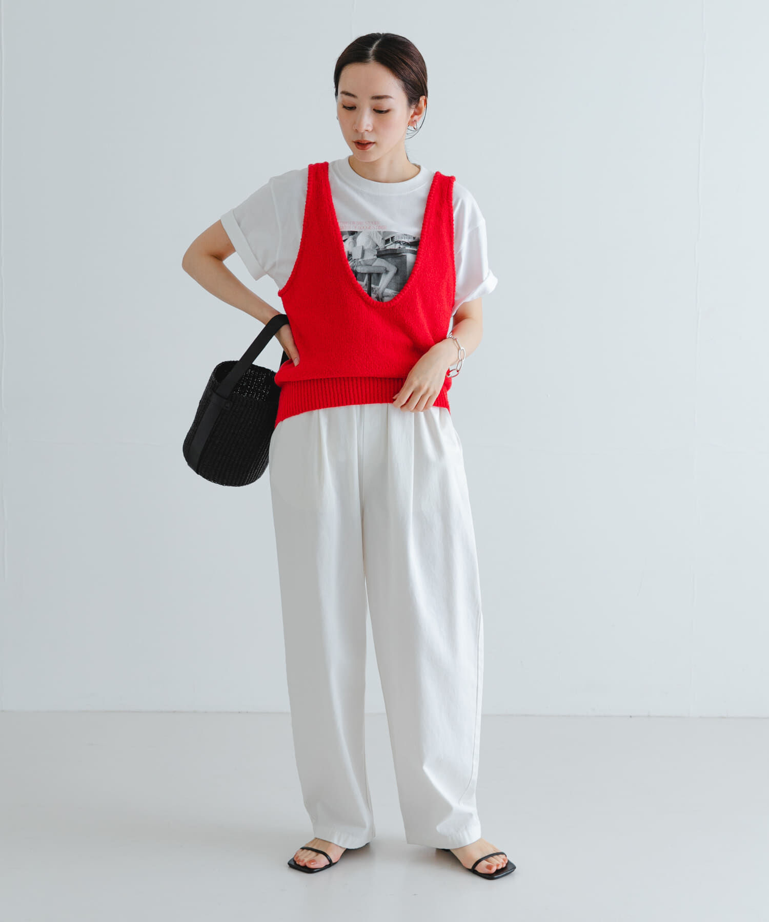 URBAN RESEARCH「ブークレ2WAYベスト」|ベスト・ジレ|