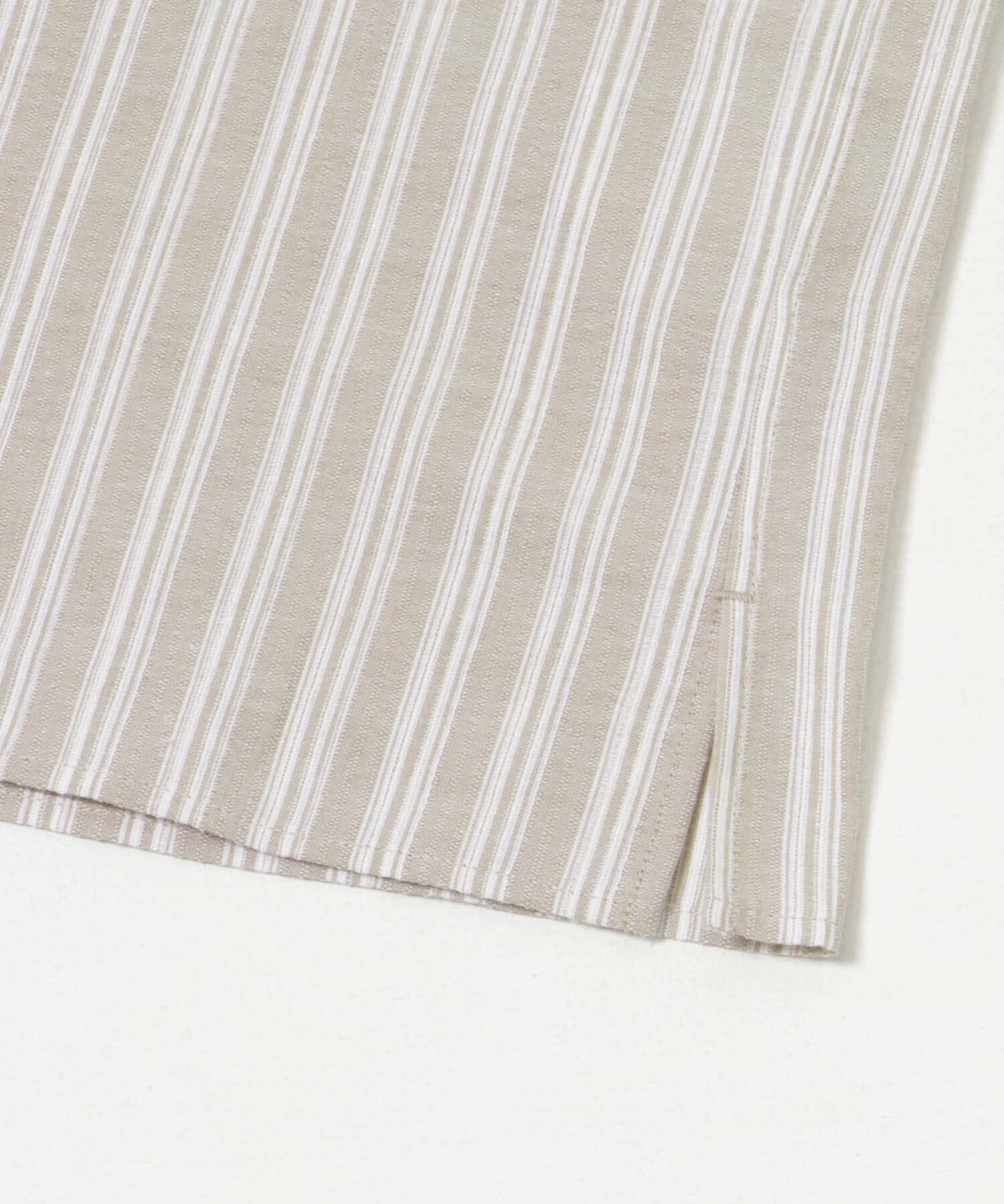 URBAN RESEARCH「オープンカラーストライプシャツ」|シャツ・ブラウス|