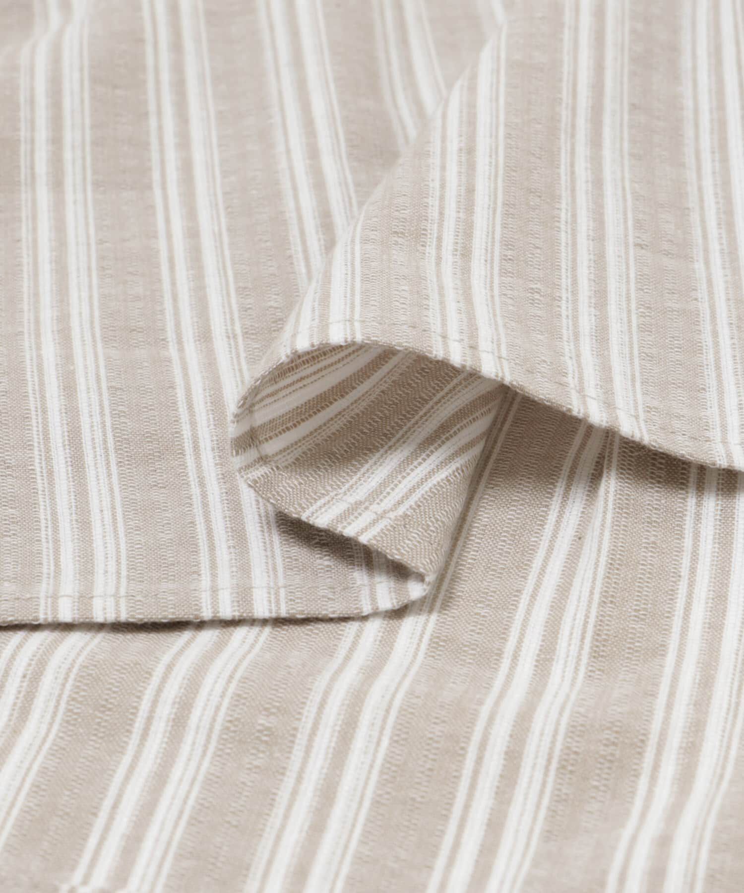 URBAN RESEARCH「オープンカラーストライプシャツ」|シャツ・ブラウス|