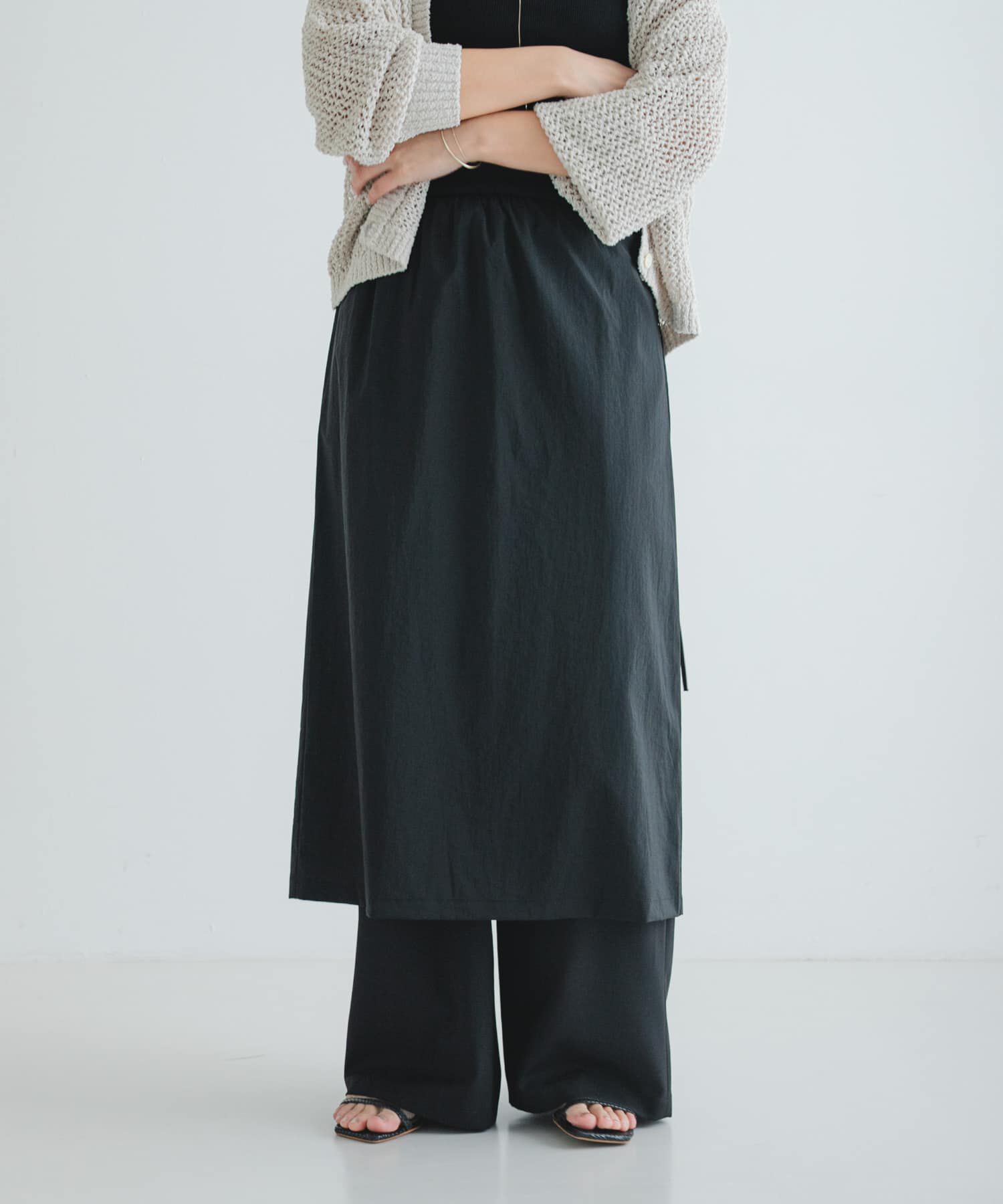 URBAN RESEARCH「シアーミディレイヤードスカート」|スカート|