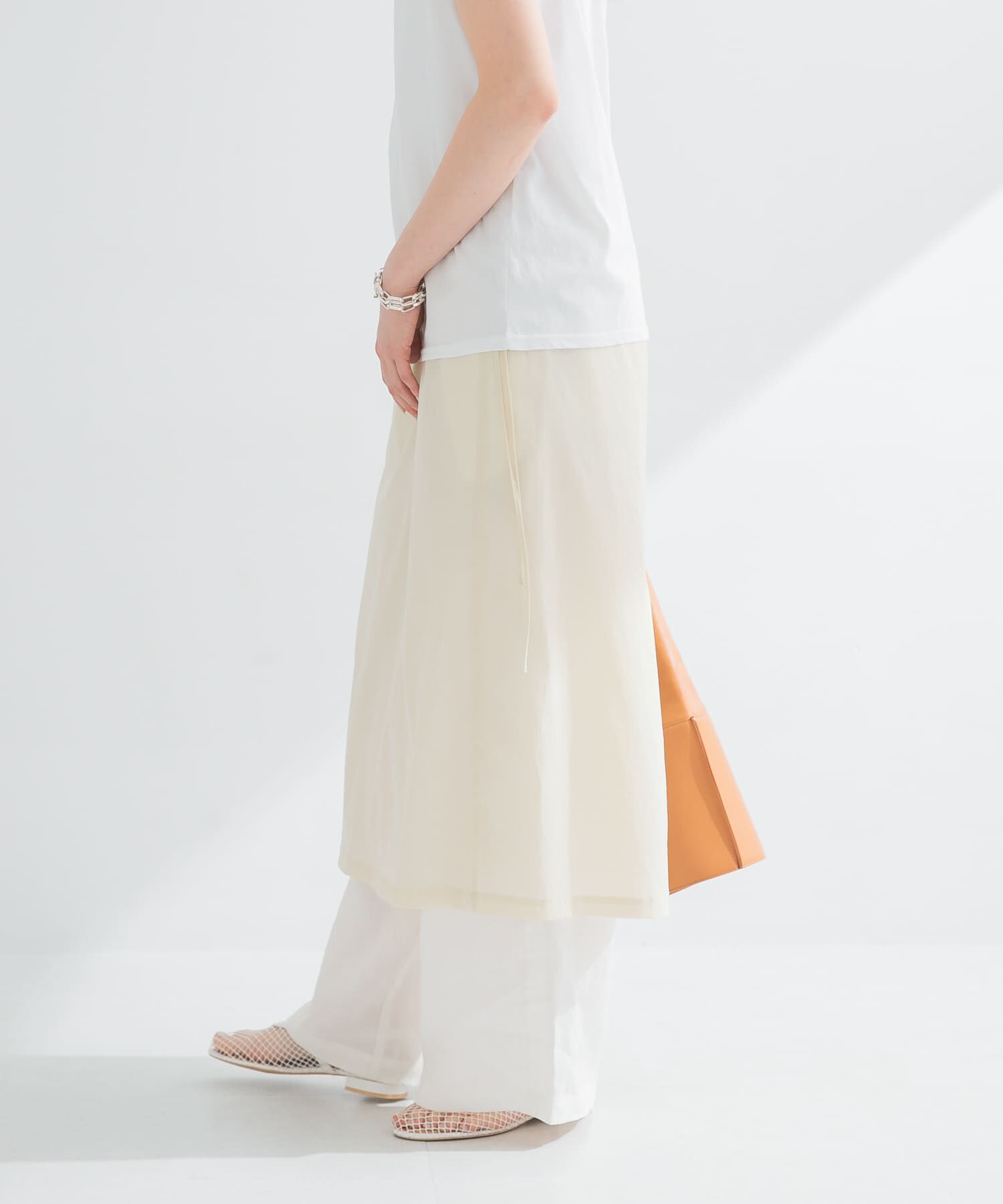 URBAN RESEARCH「シアーミディレイヤードスカート」|スカート|