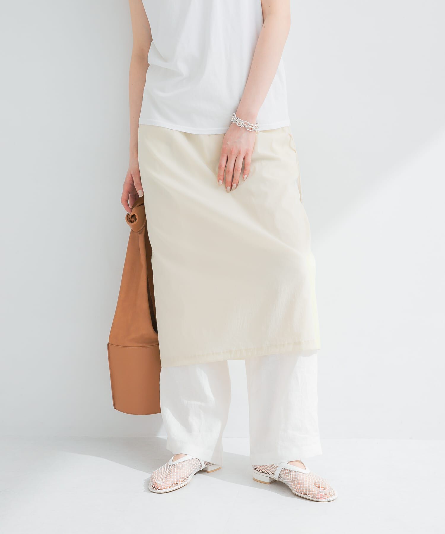 URBAN RESEARCH「シアーミディレイヤードスカート」|スカート|