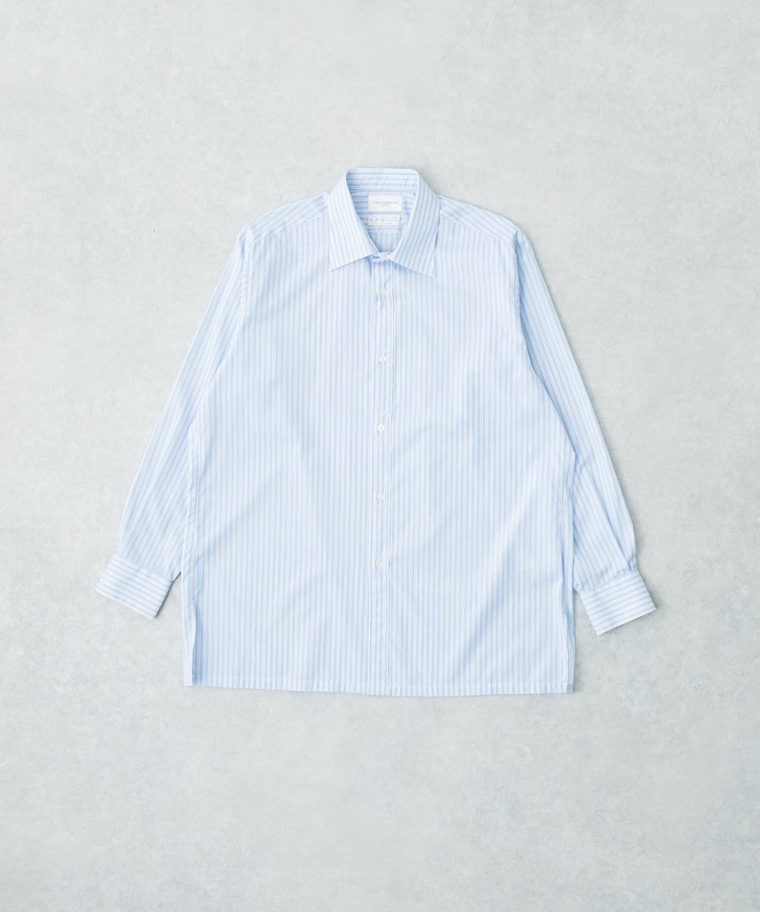 URBAN RESEARCH「new basic　DJA SQUARE CUT SHIRT」|シャツ・ブラウス|ブルー系その他