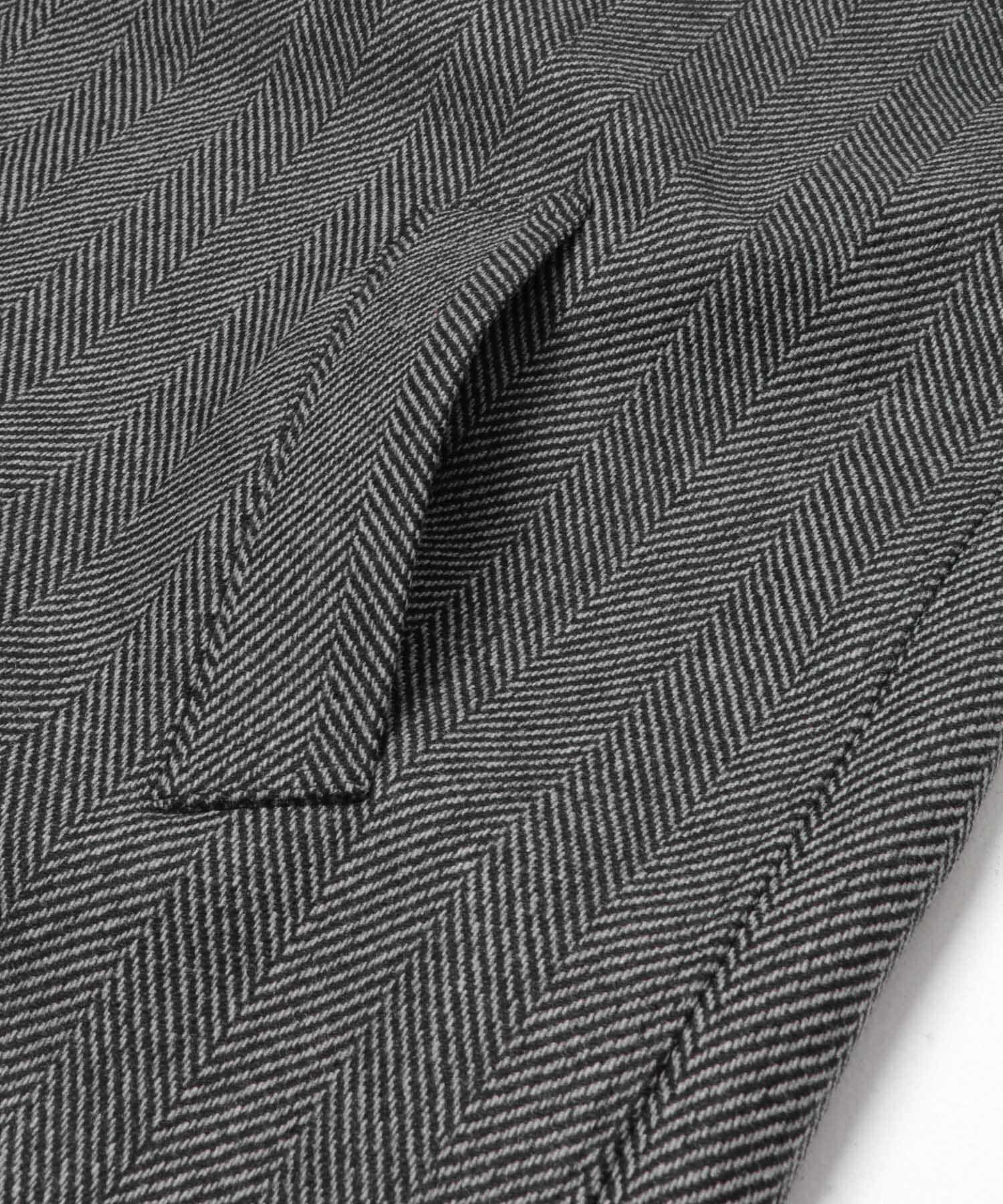 URBAN RESEARCH「WINDPROOF TWEED HALF COAT」|ノーカラーコート|