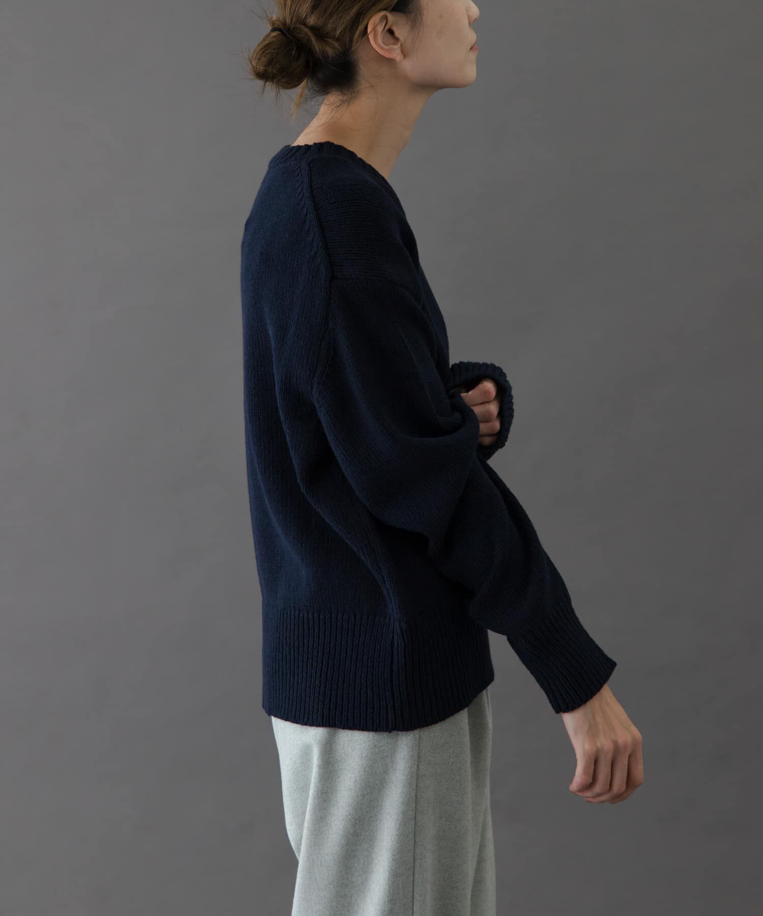 URBAN RESEARCH DOORS「FORK&SPOON　Vネックニット」|ニット・セーター|