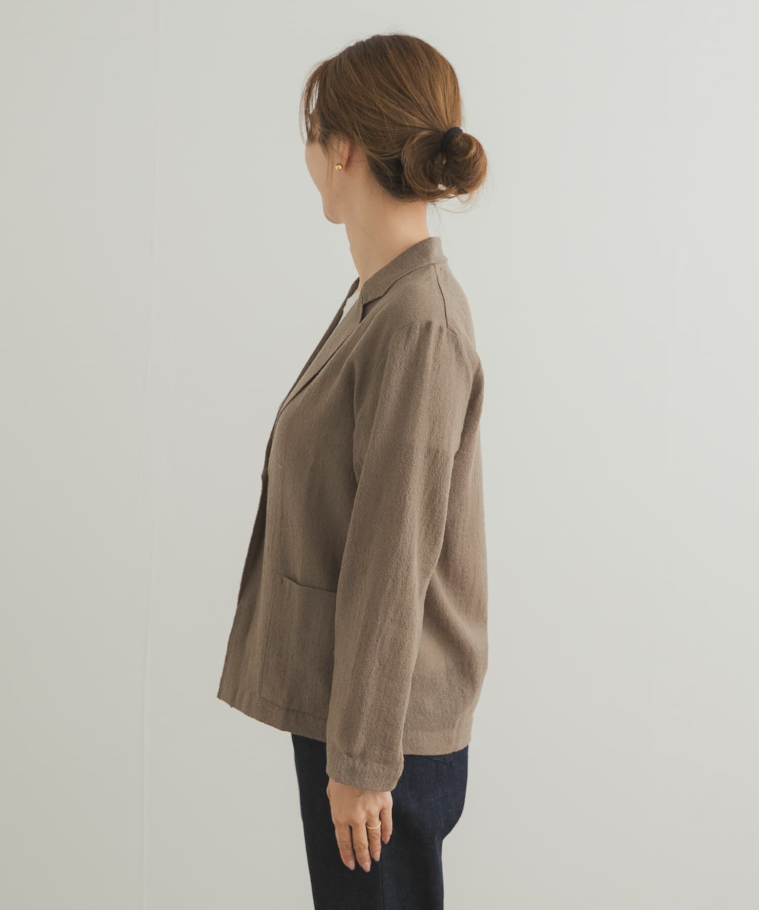 URBAN RESEARCH DOORS「ウールガーゼジャケット」|その他|