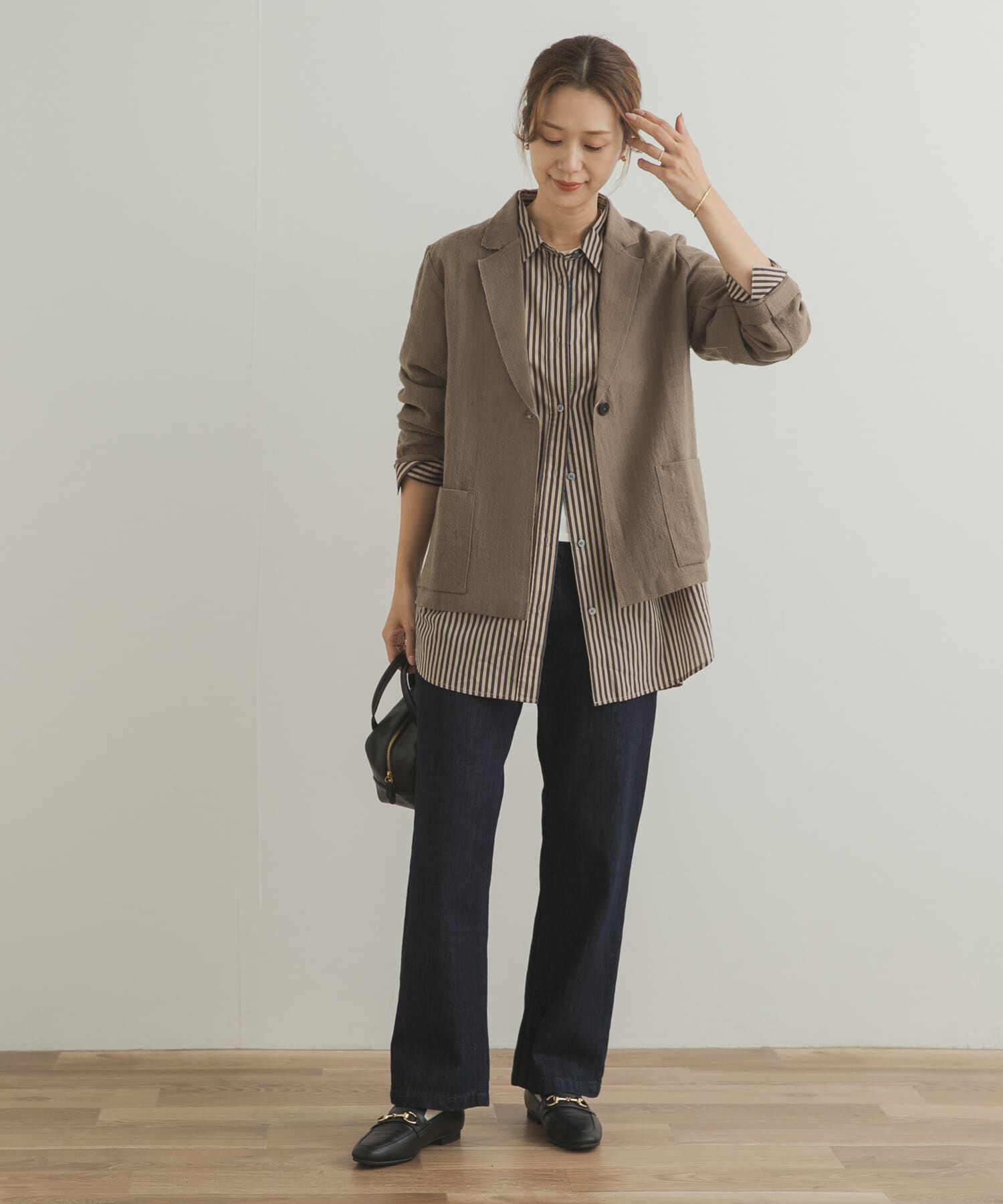 URBAN RESEARCH DOORS「ウールガーゼジャケット」|その他|