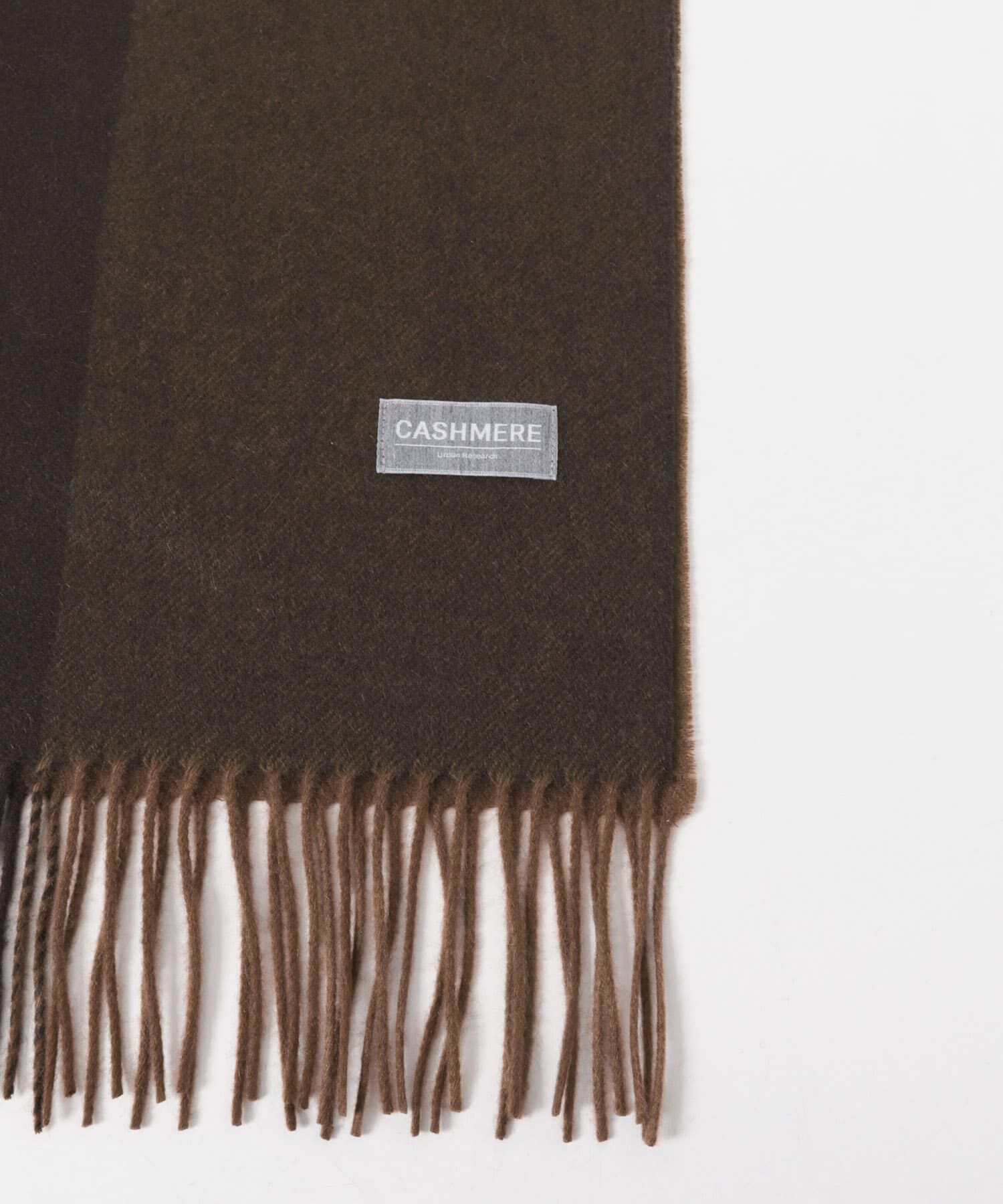 URBAN RESEARCH「バイカラーカシミヤマフラー」|マフラー|