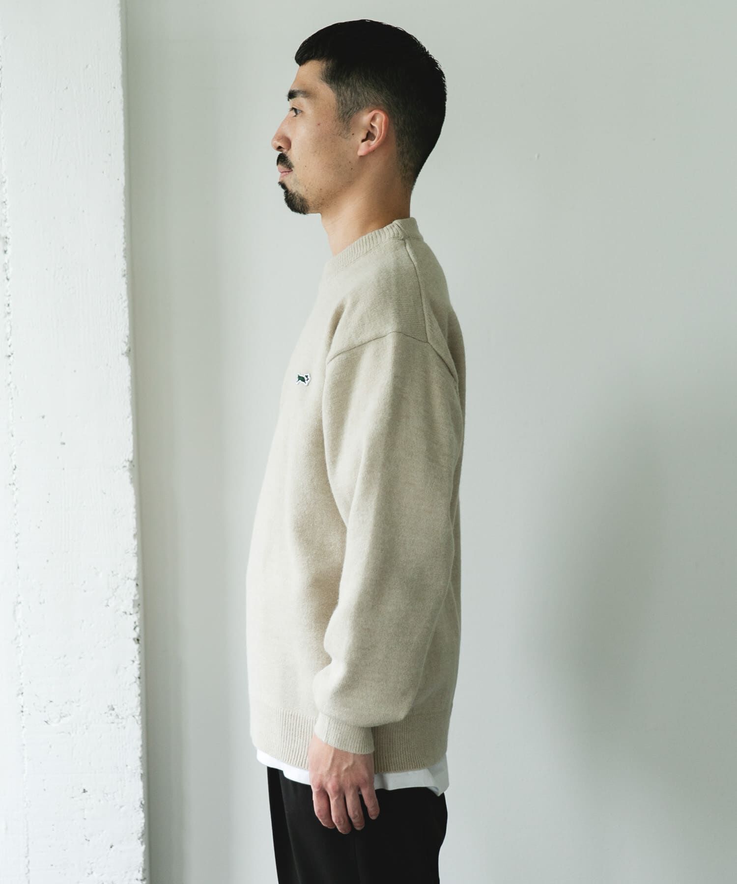 URBAN RESEARCH DOORS「『別注』PENNEYS&times;DOORS　THE FOX クルーネックスフレニット」|ニット・セーター|