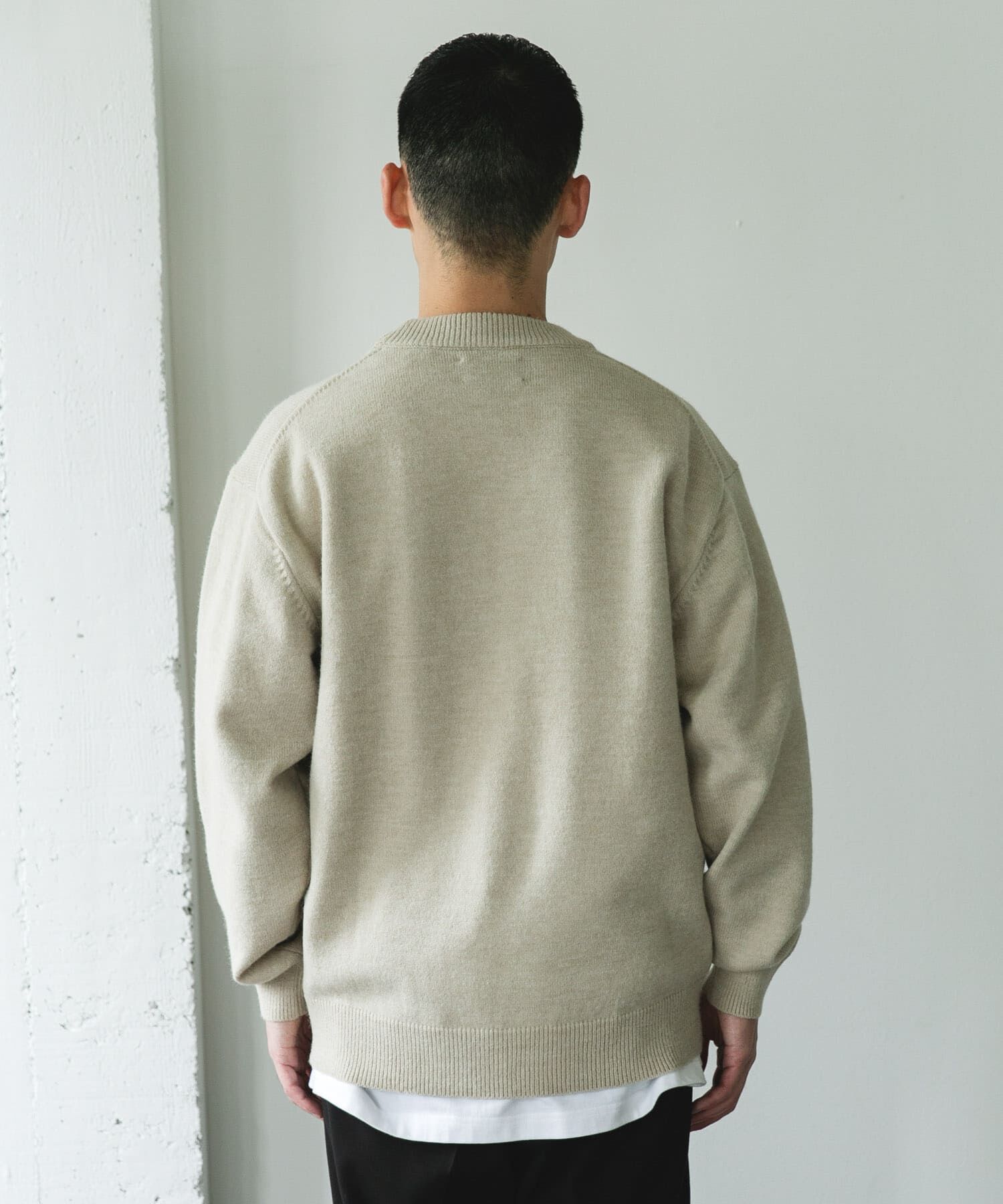 URBAN RESEARCH DOORS「『別注』PENNEYS&times;DOORS　THE FOX クルーネックスフレニット」|ニット・セーター|