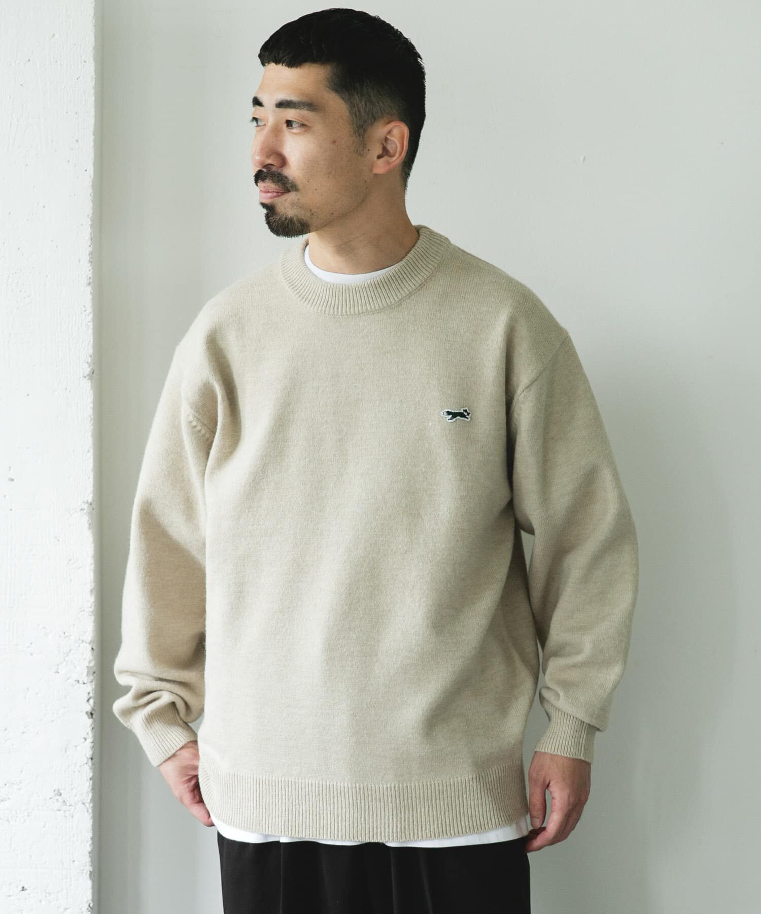 URBAN RESEARCH DOORS「『別注』PENNEYS&times;DOORS　THE FOX クルーネックスフレニット」|ニット・セーター|