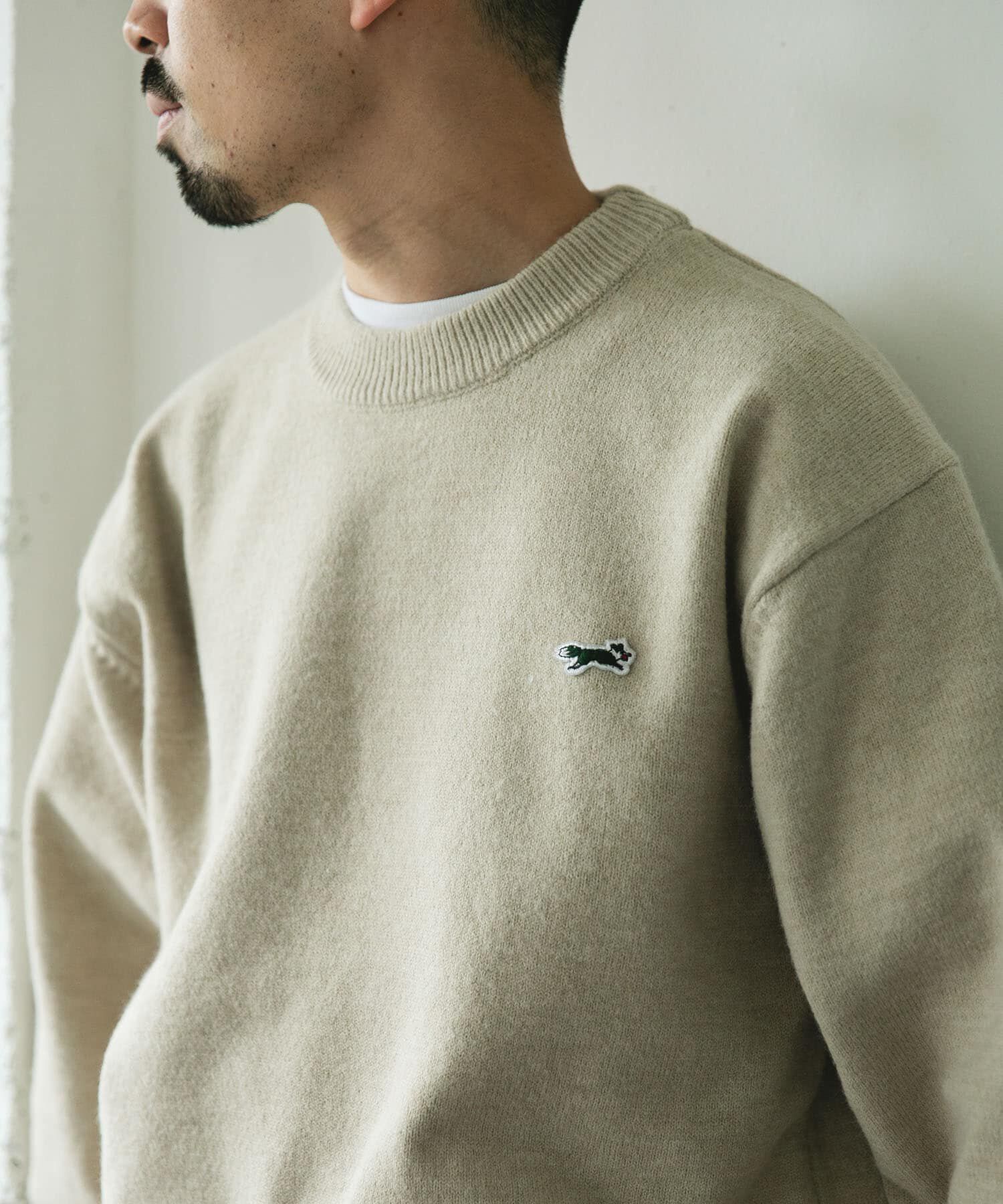 URBAN RESEARCH DOORS「『別注』PENNEYS&times;DOORS　THE FOX クルーネックスフレニット」|ニット・セーター|