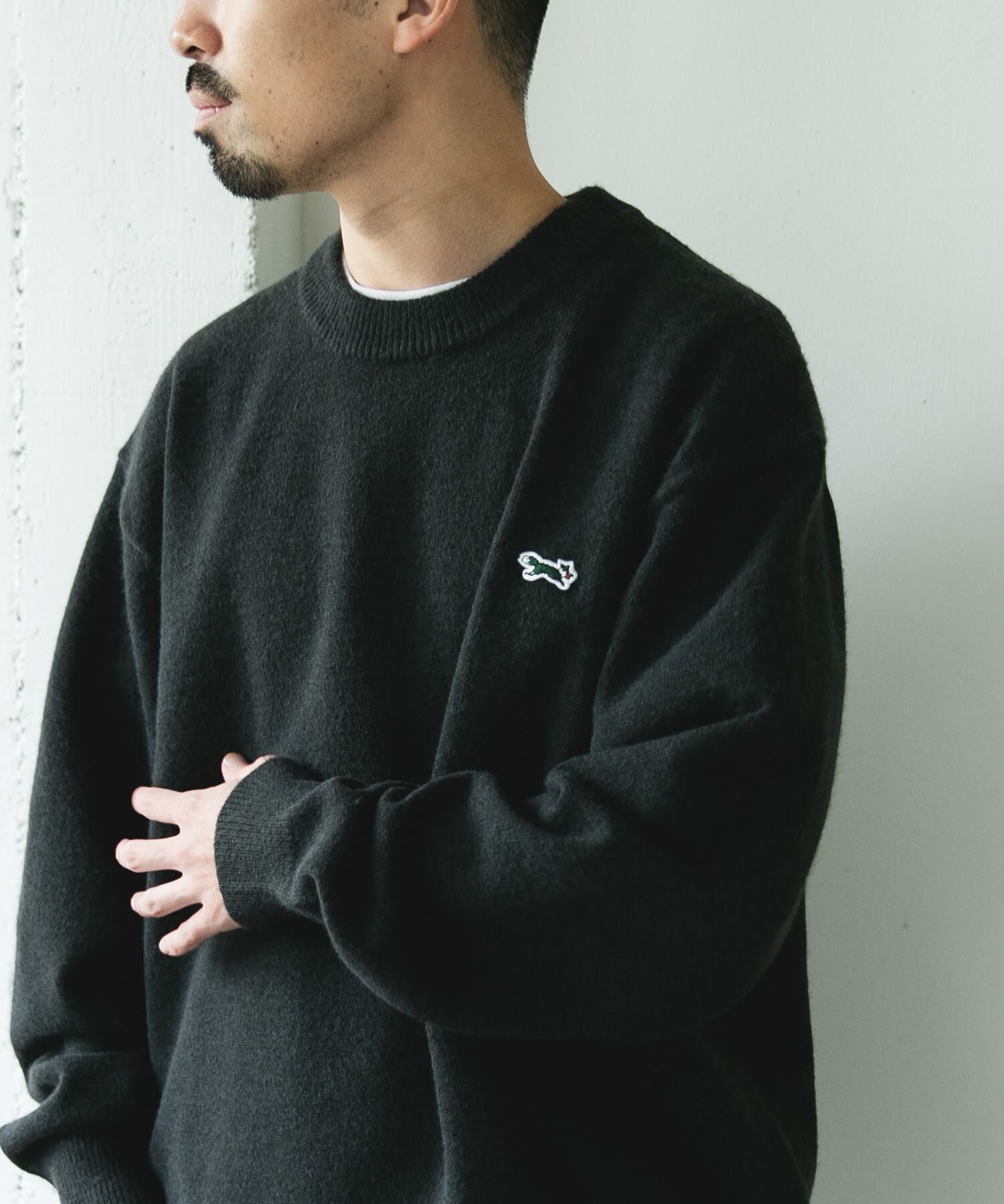 URBAN RESEARCH DOORS「『別注』PENNEYS&times;DOORS　THE FOX クルーネックスフレニット」|ニット・セーター|