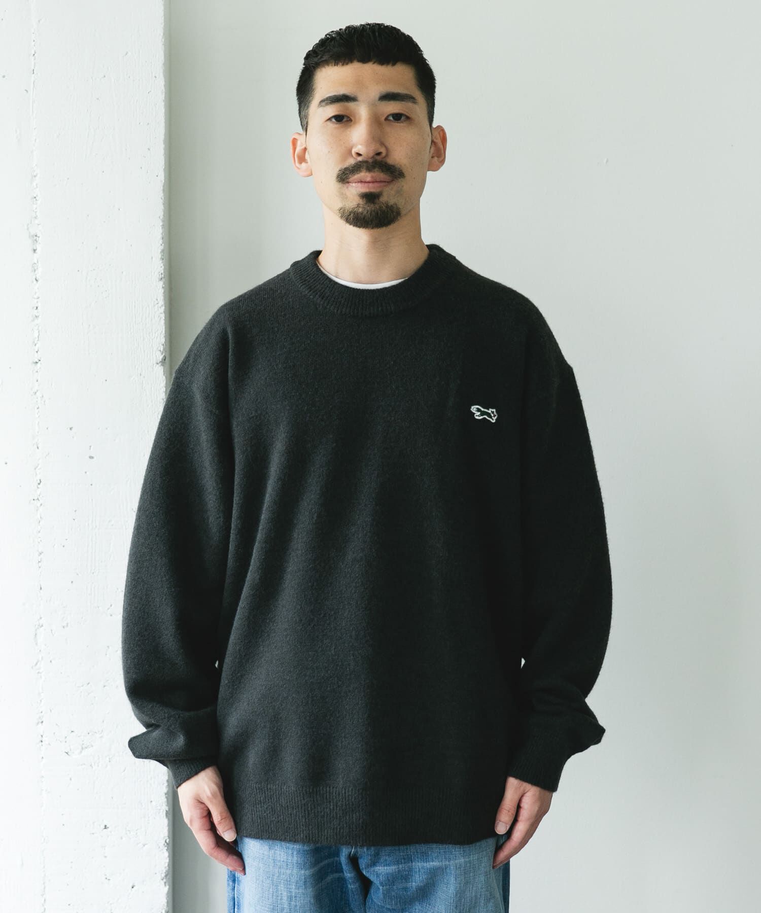 URBAN RESEARCH DOORS「『別注』PENNEYS&times;DOORS　THE FOX クルーネックスフレニット」|ニット・セーター|