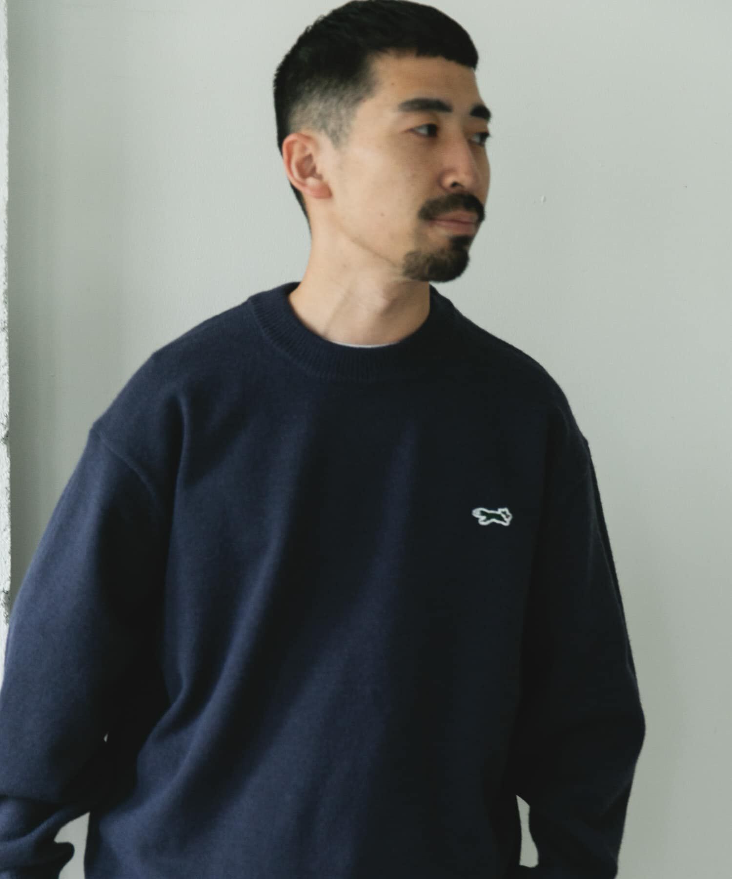 URBAN RESEARCH DOORS「『別注』PENNEYS&times;DOORS　THE FOX クルーネックスフレニット」|ニット・セーター|