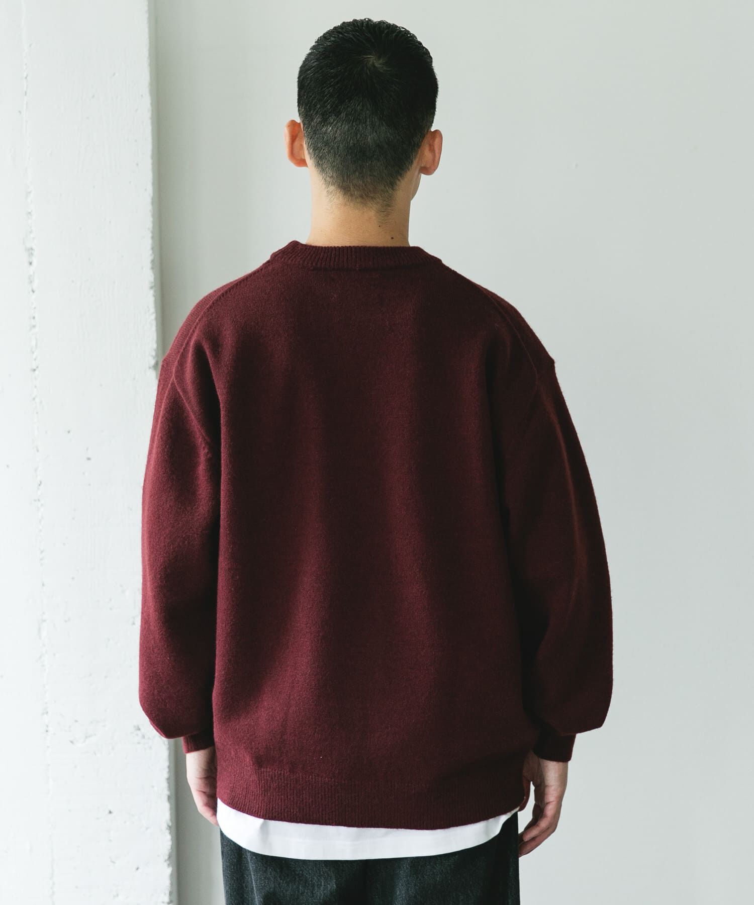 URBAN RESEARCH DOORS「『別注』PENNEYS&times;DOORS　THE FOX クルーネックスフレニット」|ニット・セーター|