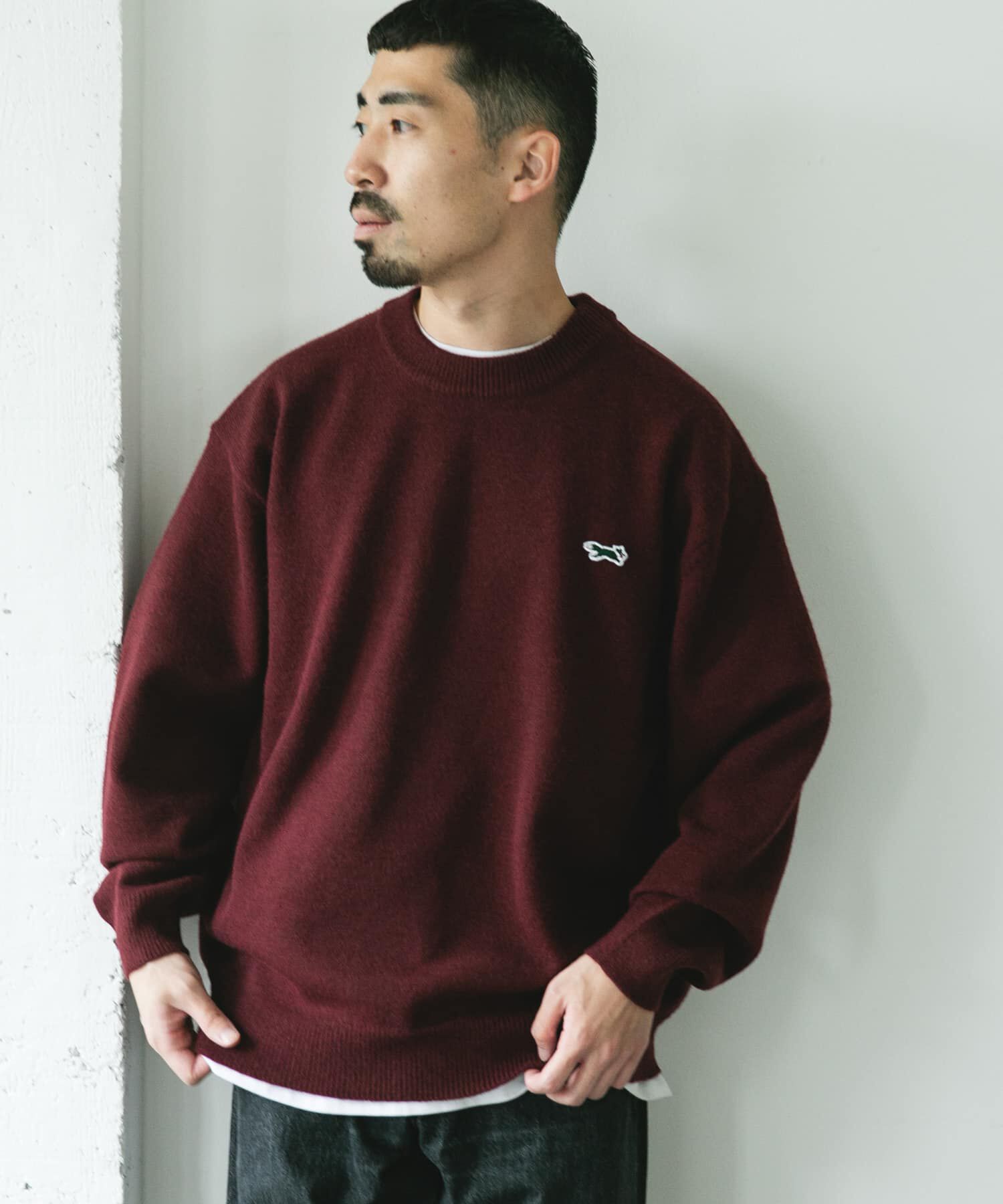 URBAN RESEARCH DOORS「『別注』PENNEYS&times;DOORS　THE FOX クルーネックスフレニット」|ニット・セーター|