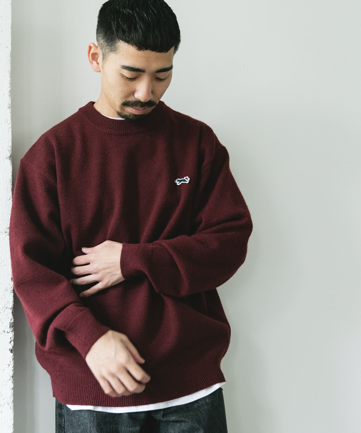 URBAN RESEARCH DOORS「『別注』PENNEYS&times;DOORS　THE FOX クルーネックスフレニット」|ニット・セーター|