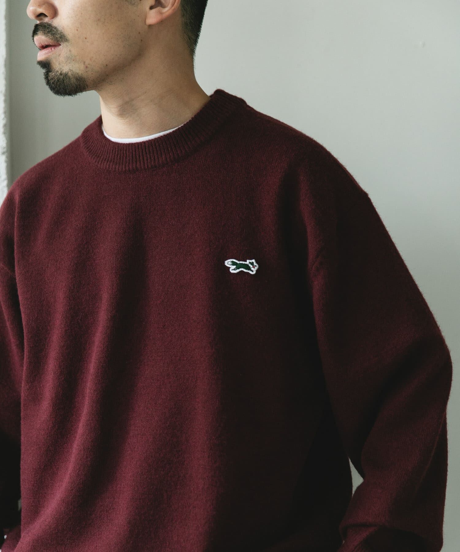URBAN RESEARCH DOORS「『別注』PENNEYS&times;DOORS　THE FOX クルーネックスフレニット」|ニット・セーター|