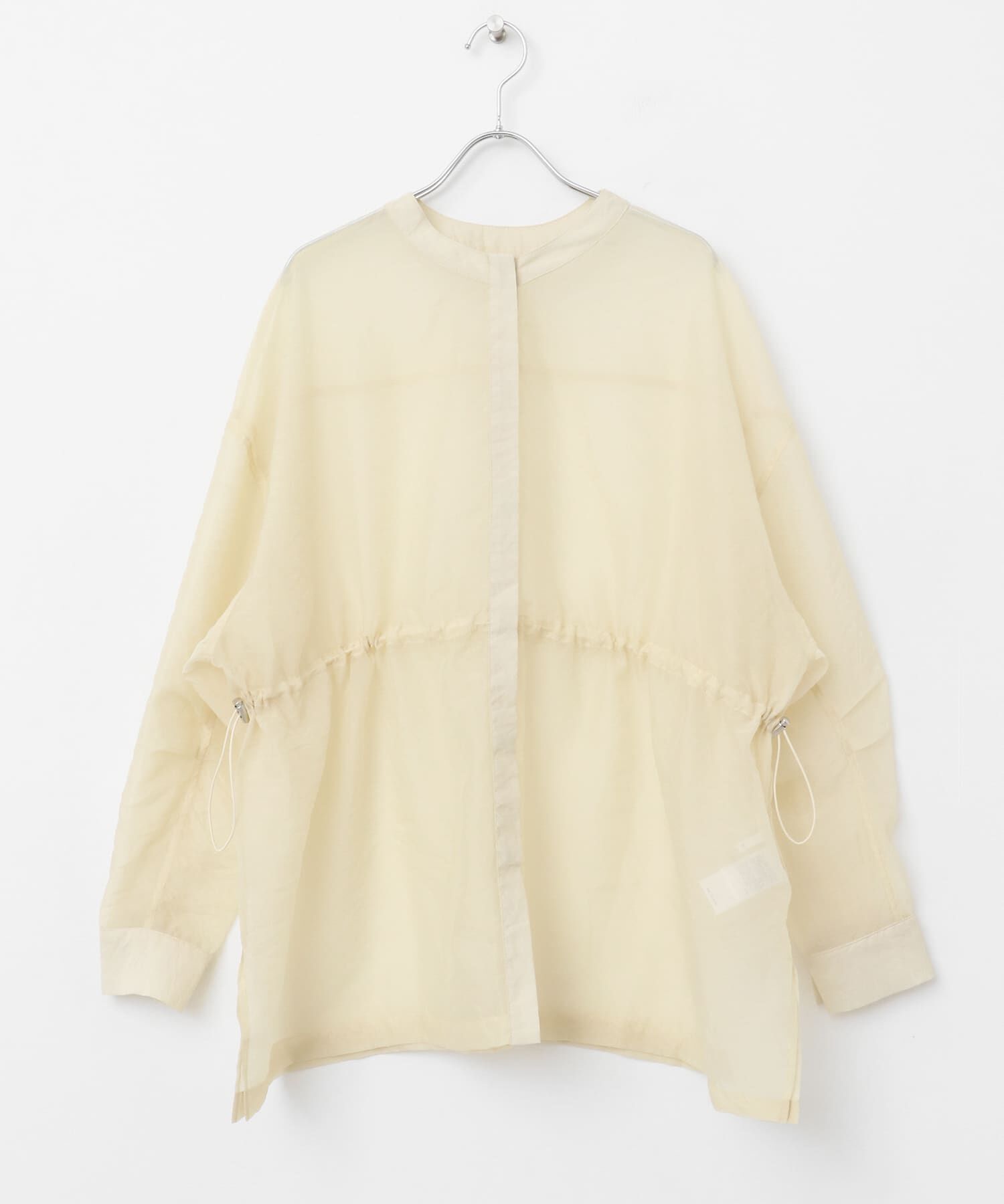  「シアードロストカラーレスシャツ」|シャツ・ブラウス|