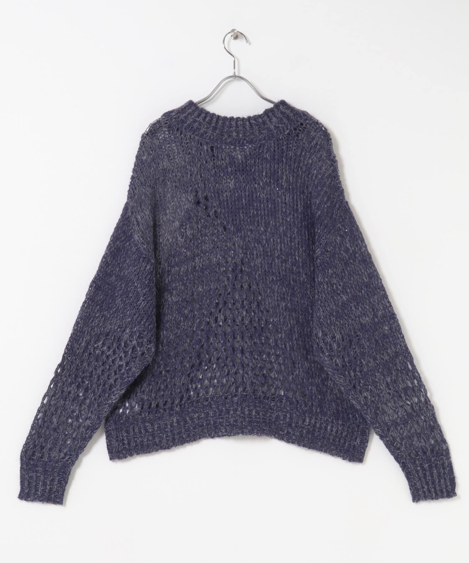  「シースルースパンコールニット」|ニット・セーター|