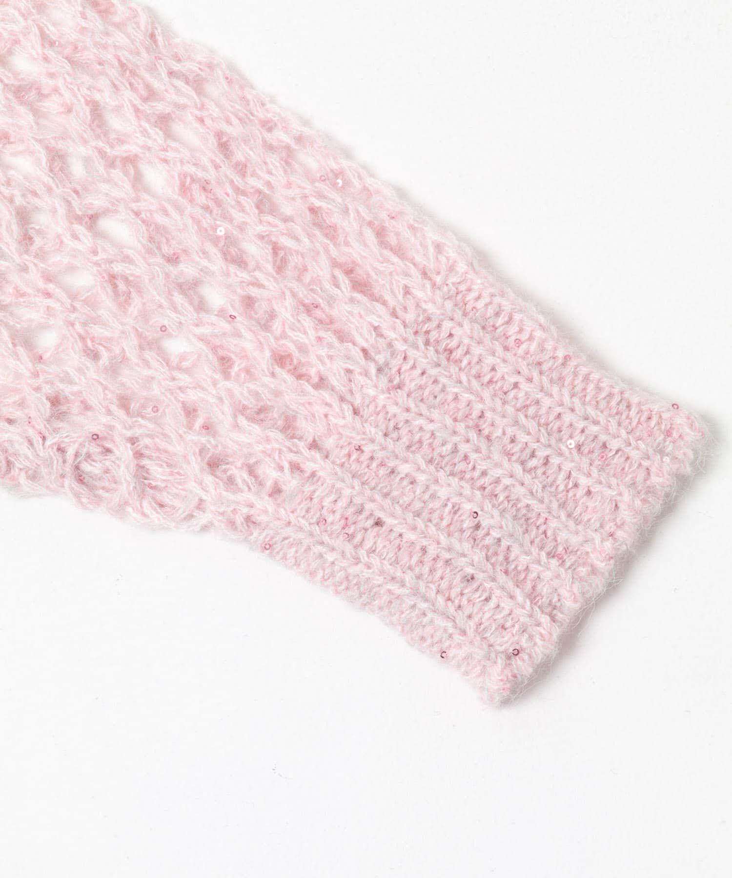  「シースルースパンコールニット」|ニット・セーター|