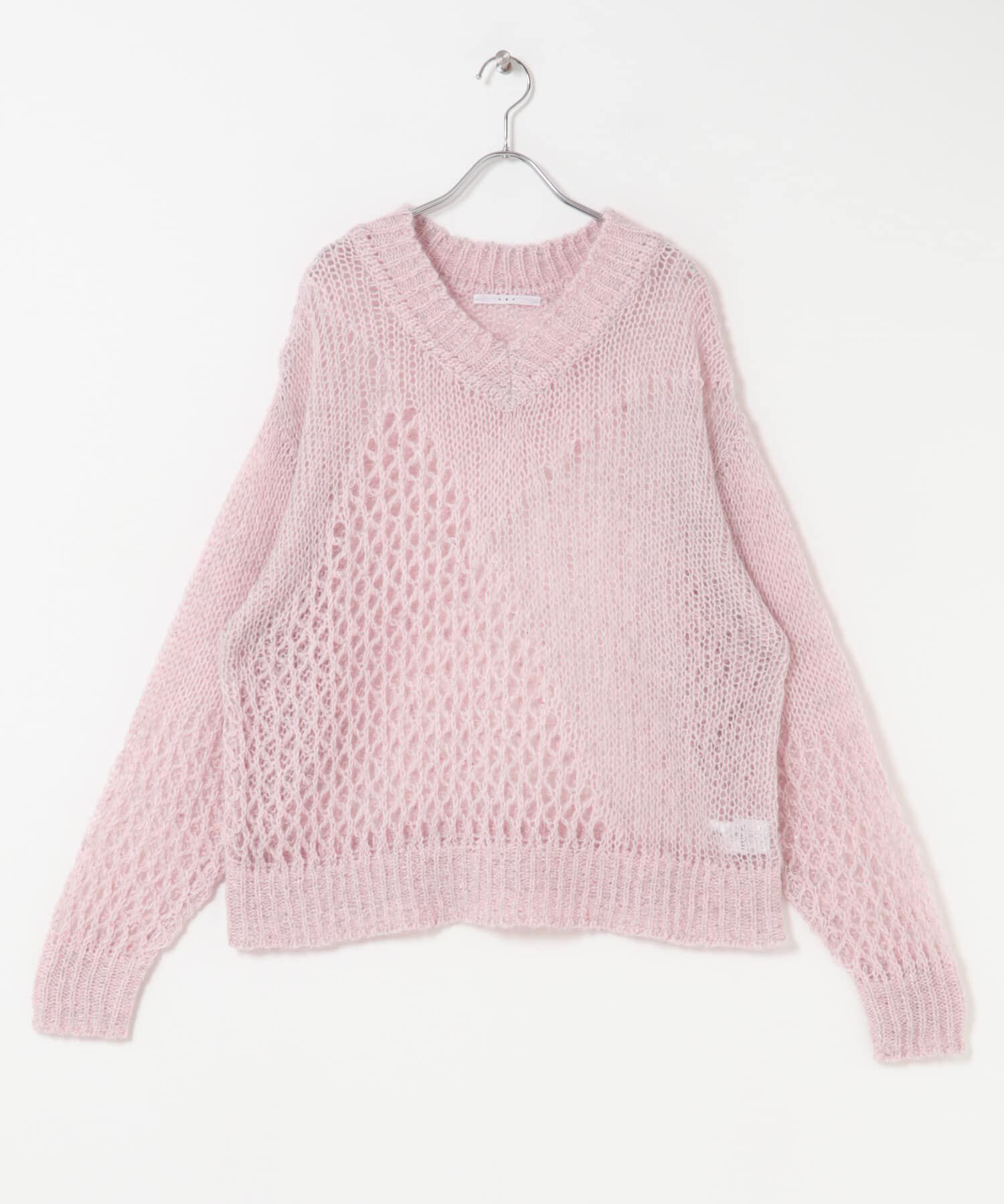  「シースルースパンコールニット」|ニット・セーター|