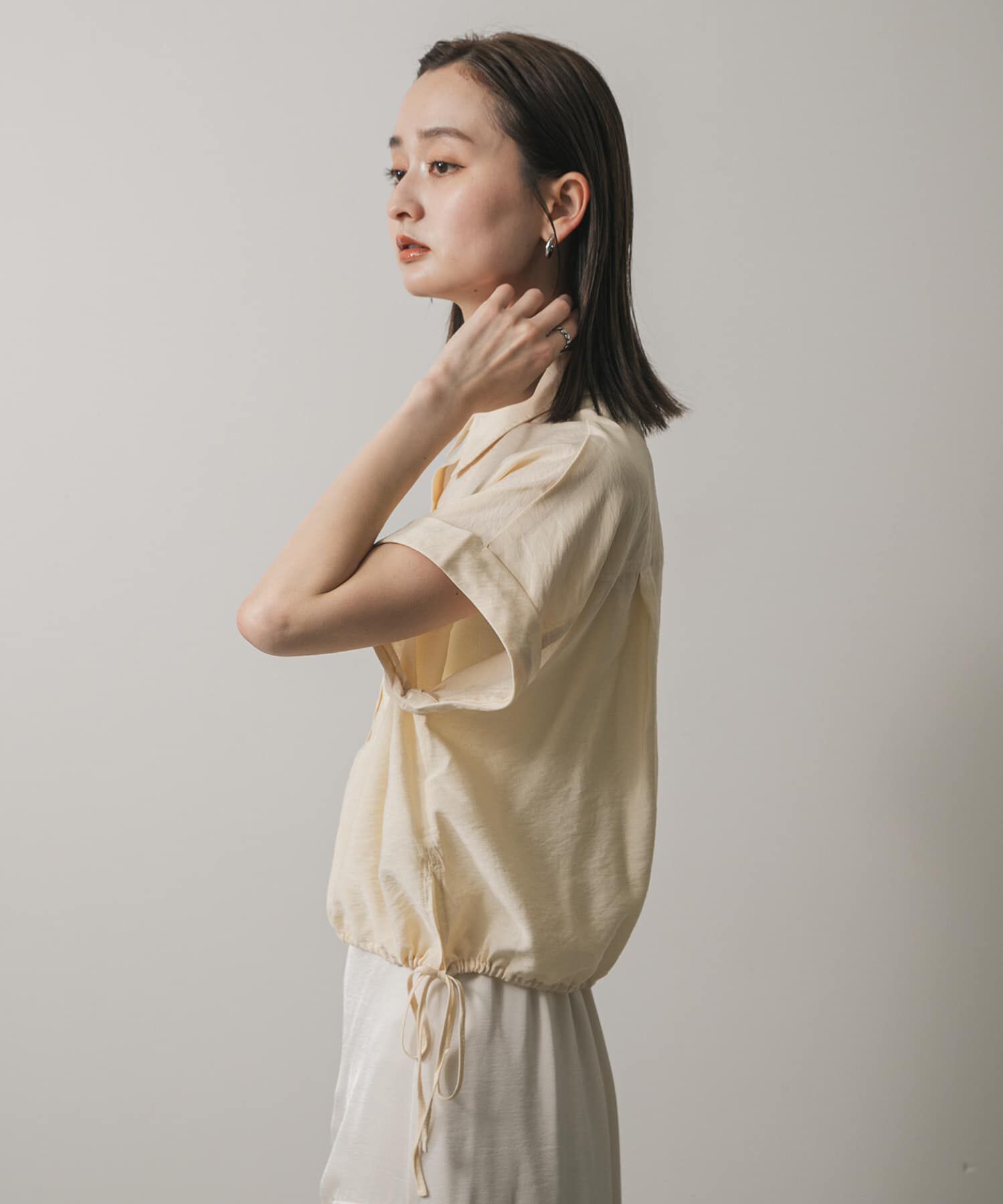 SENSE OF PLACE by URBAN RESEARCH「クロップドバルーンブラウス」|シャツ・ブラウス|