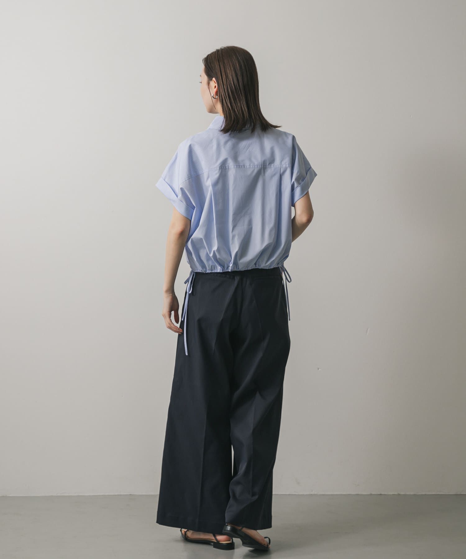 SENSE OF PLACE by URBAN RESEARCH「クロップドバルーンブラウス」|シャツ・ブラウス|