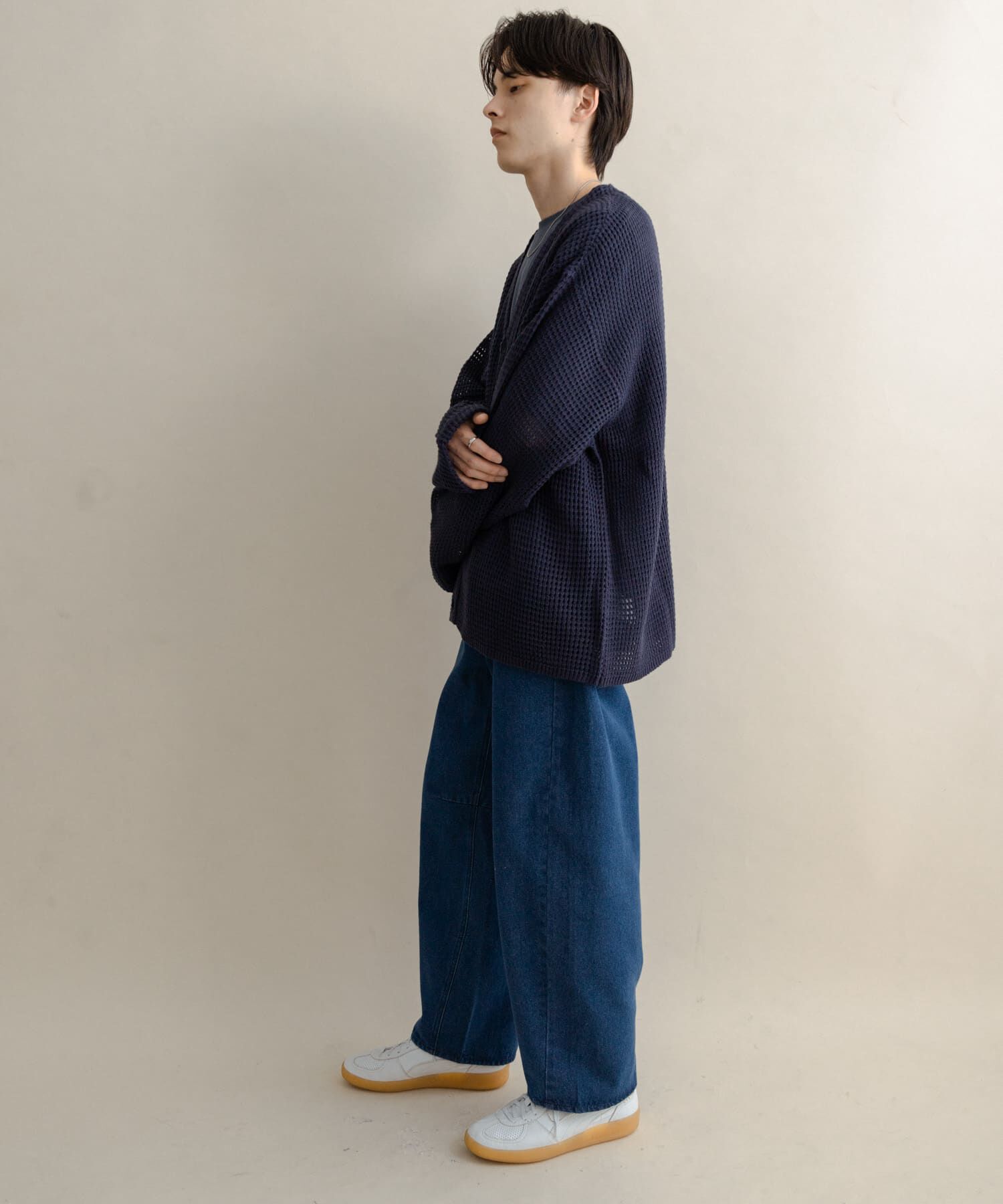 SENSE OF PLACE by URBAN RESEARCH「WポケットVネックニットカーディガン」|カーディガン|