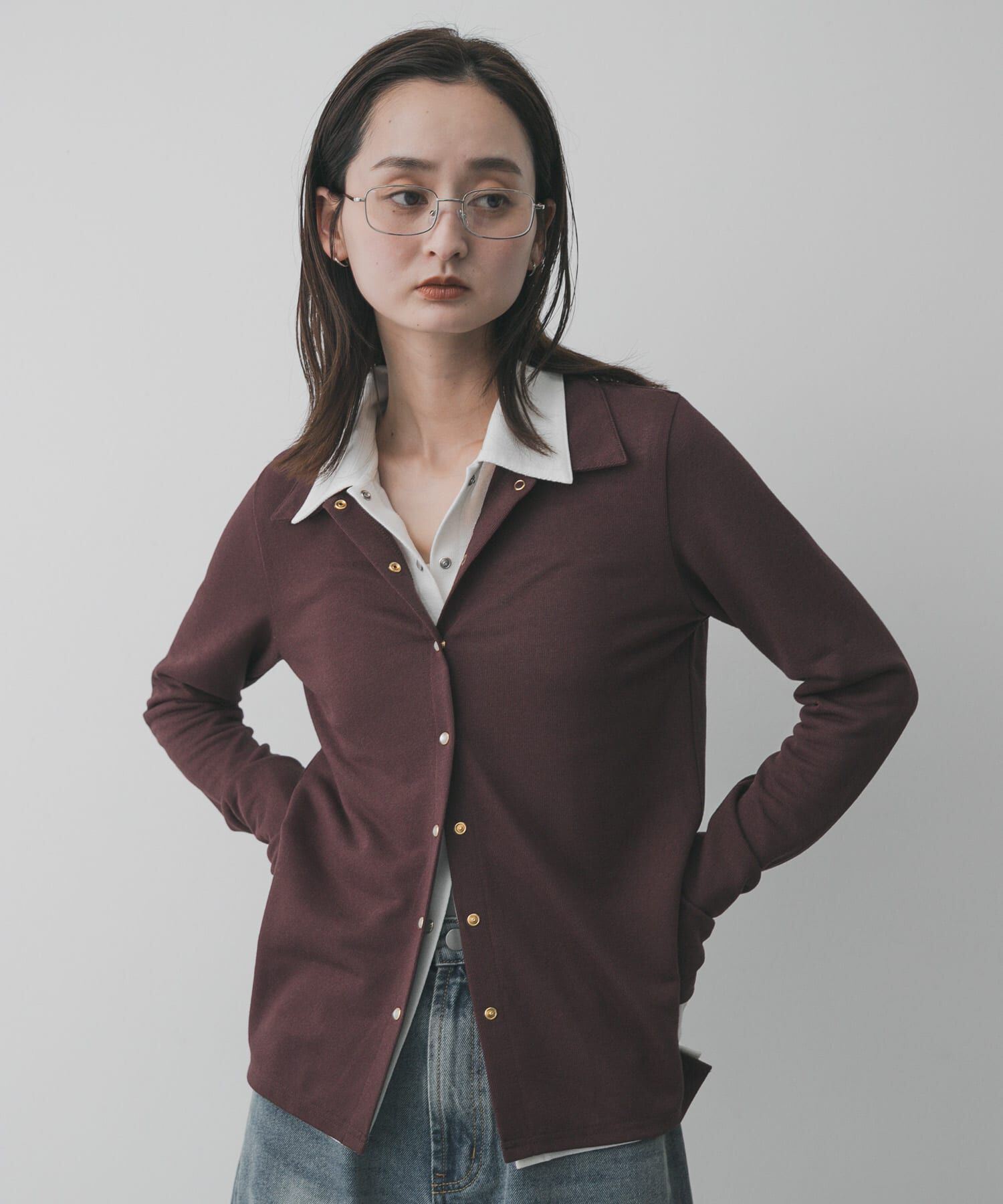 SENSE OF PLACE by URBAN RESEARCH「フロントドットカットシャツ」|シャツ・ブラウス|