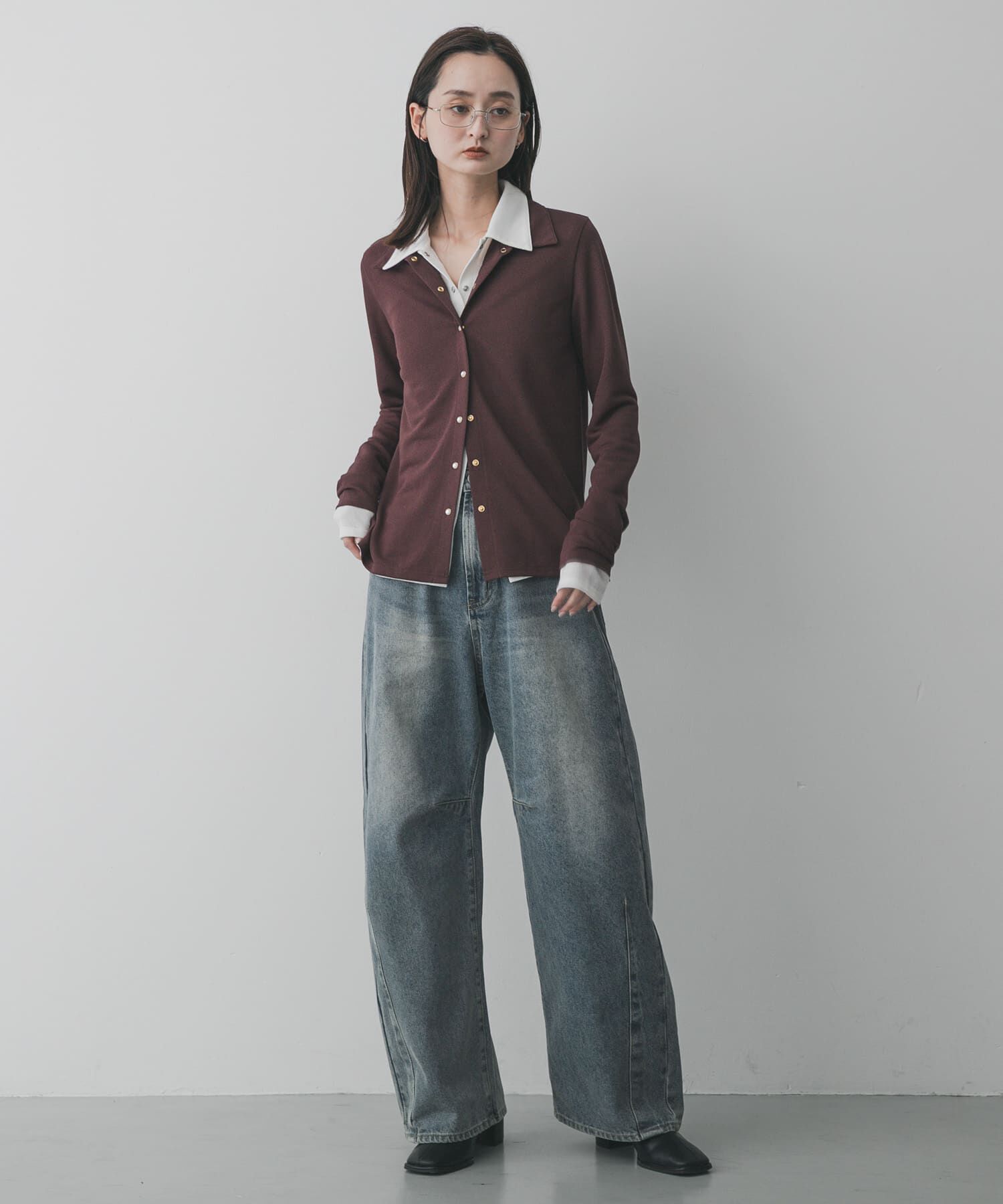 SENSE OF PLACE by URBAN RESEARCH「フロントドットカットシャツ」|シャツ・ブラウス|