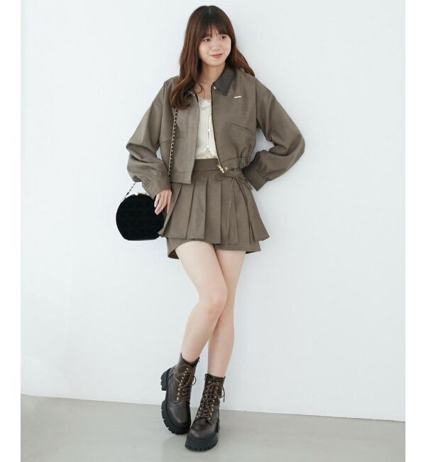  「タンクソールレースアップブーツ」|ショートブーツ|