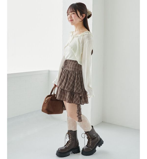  「タンクソールレースアップブーツ」|ショートブーツ|