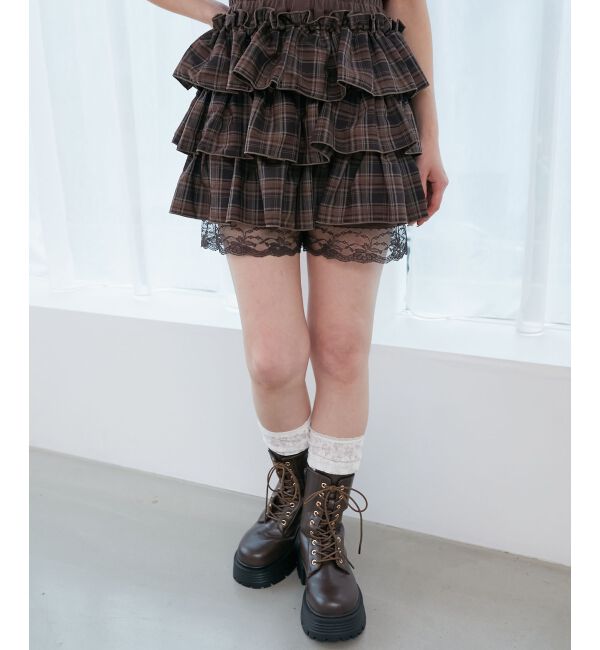  「タンクソールレースアップブーツ」|ショートブーツ|