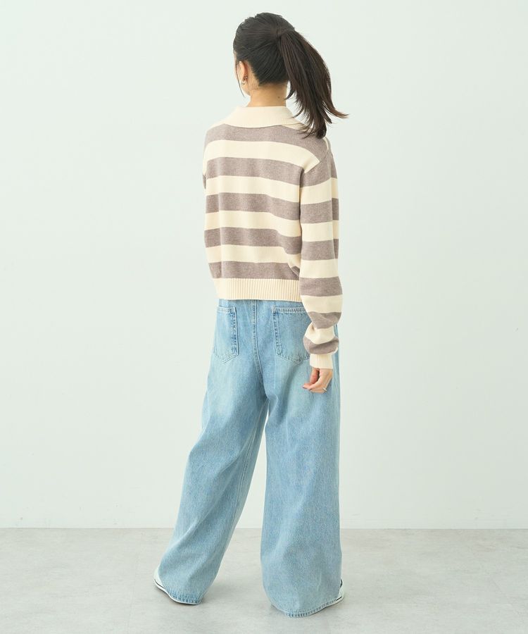 earth music&ecology「ラガーニット」|ニット・セーター|