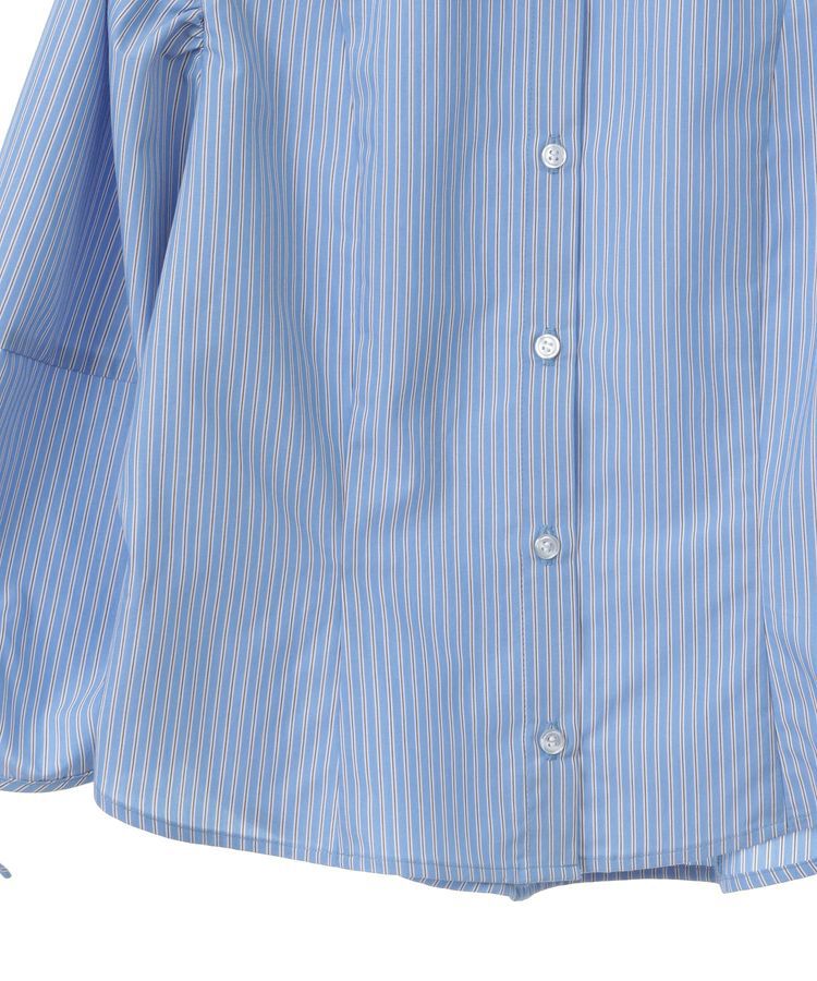 earth music&ecology「パワショルペプラムシャツ」|シャツ・ブラウス|