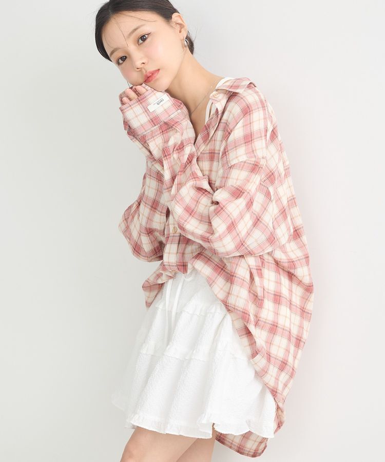 earth music&ecology「アソートオーバーシャツ」|シャツ・ブラウス|