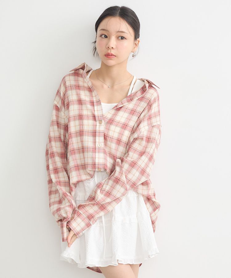 earth music&ecology「アソートオーバーシャツ」|シャツ・ブラウス|