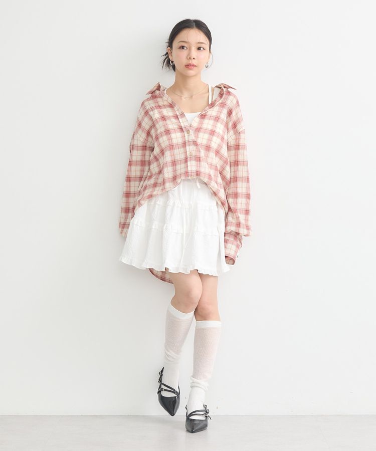 earth music&ecology「アソートオーバーシャツ」|シャツ・ブラウス|